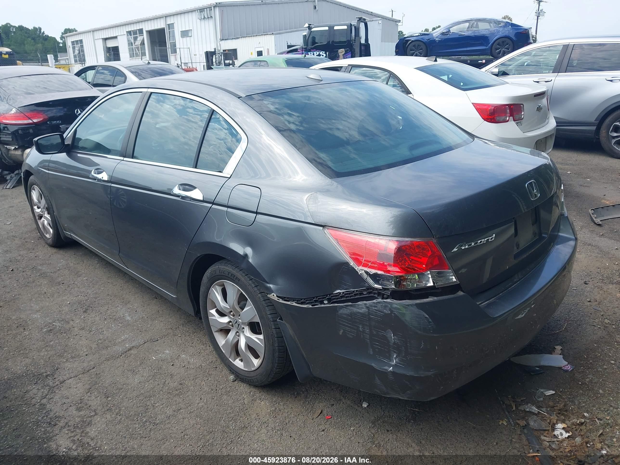 2010 Honda Accord 3.5 Ex-l Black vin: 1HGCP3F81AA016387