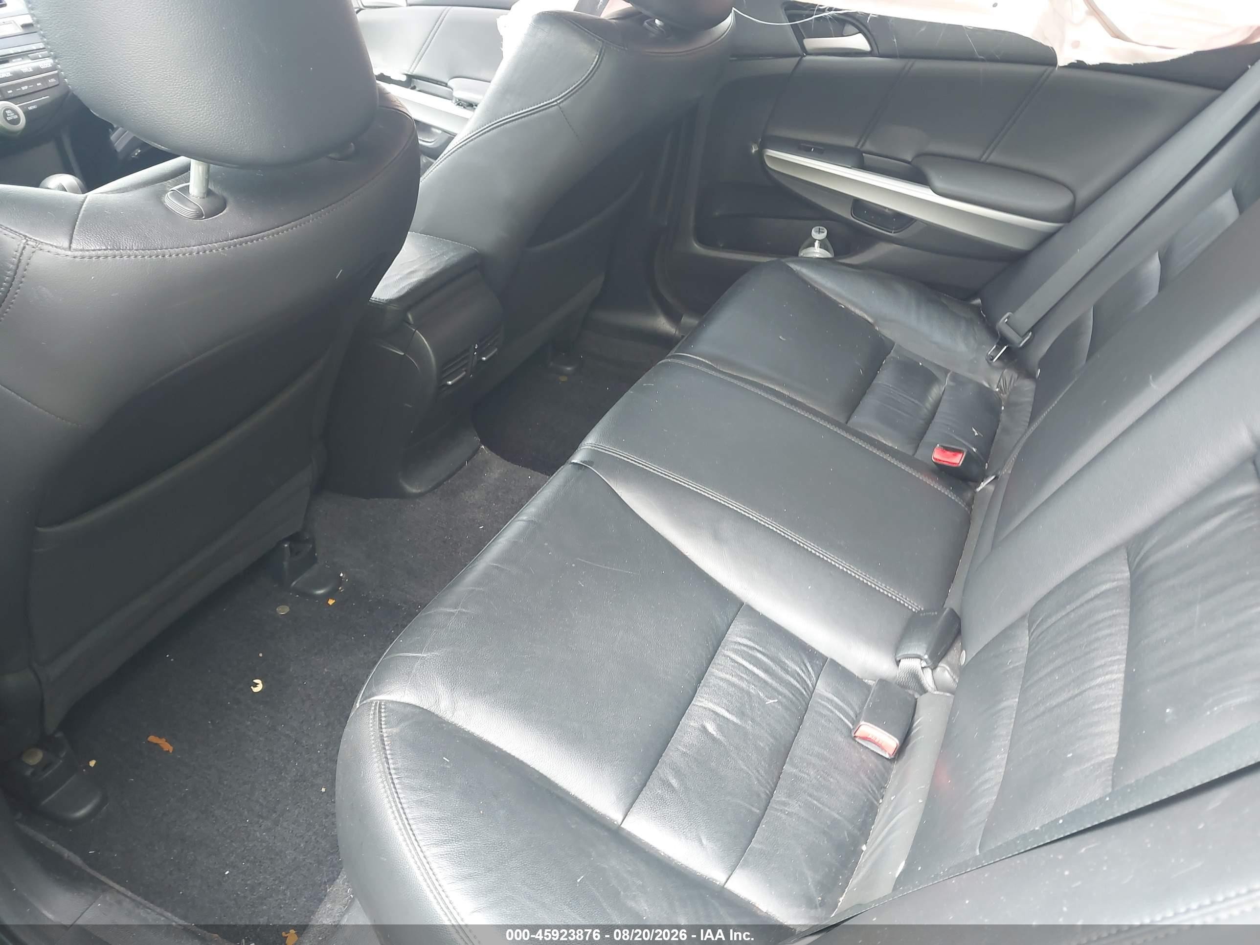 2010 Honda Accord 3.5 Ex-l Black vin: 1HGCP3F81AA016387