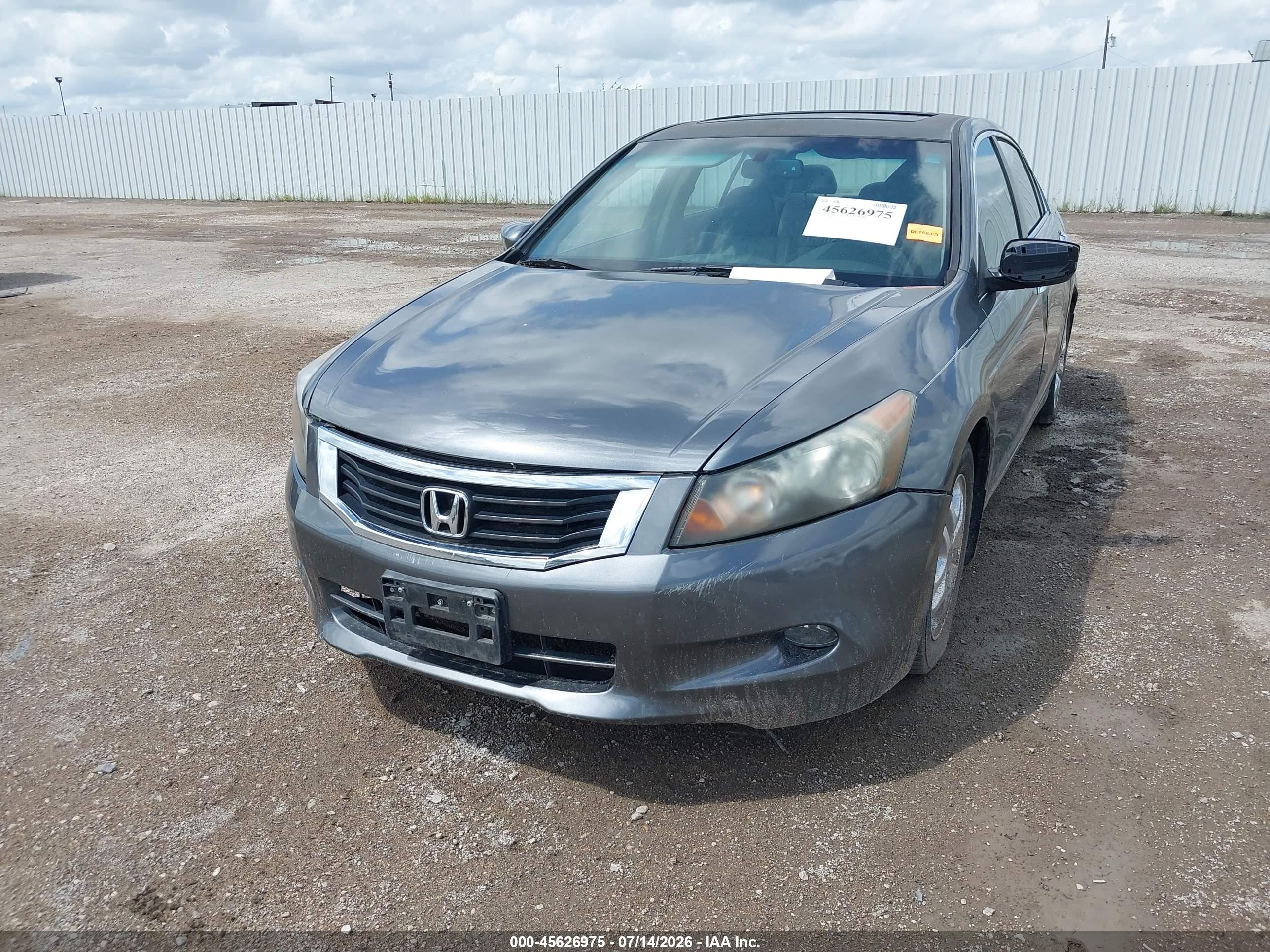 2010 Honda Accord 3.5 Ex-l Gray vin: 1HGCP3F81AA024960