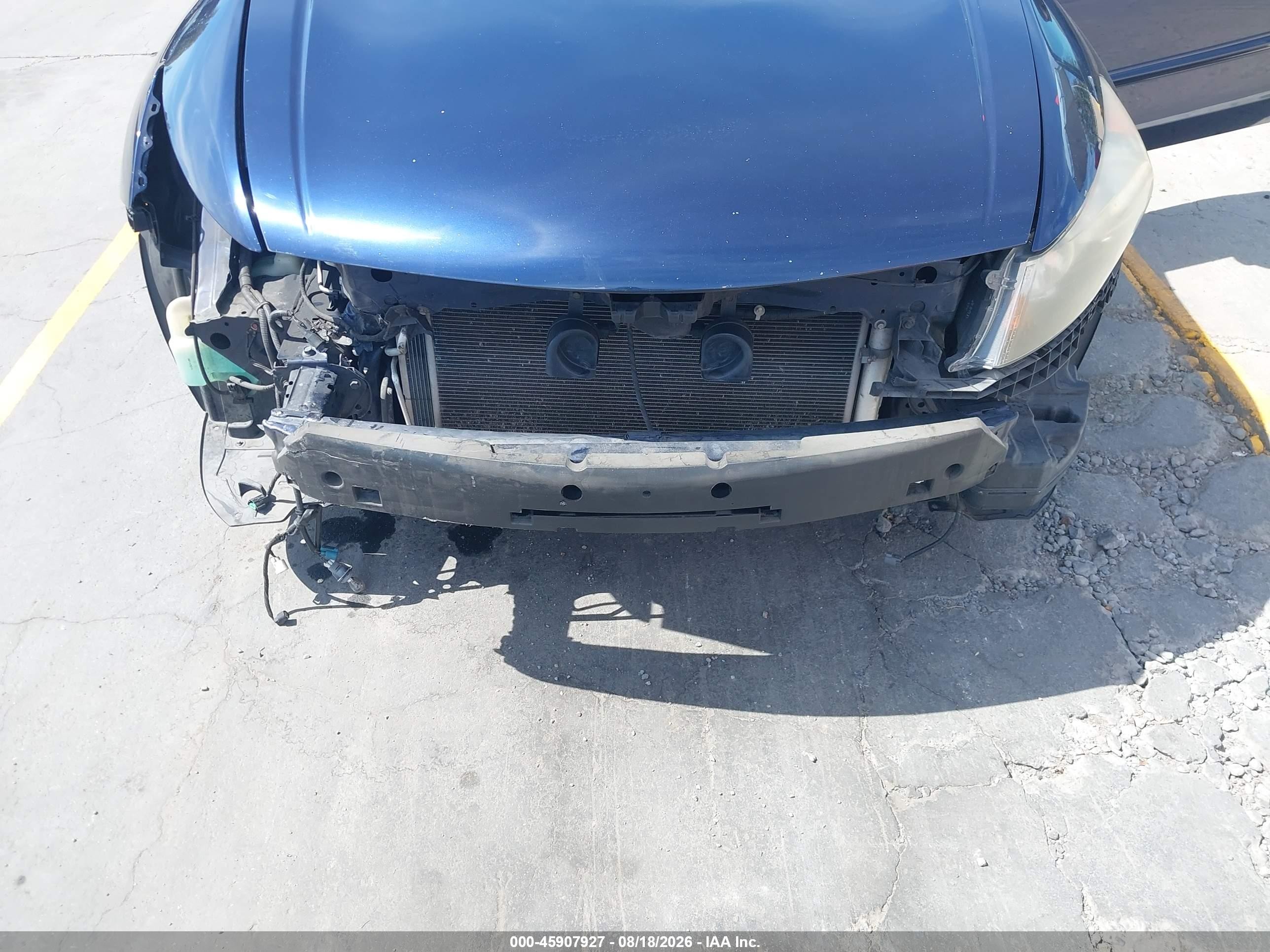 2011 Honda Accord 3.5 Ex-l Синий vin: 1HGCP3F81BA001020