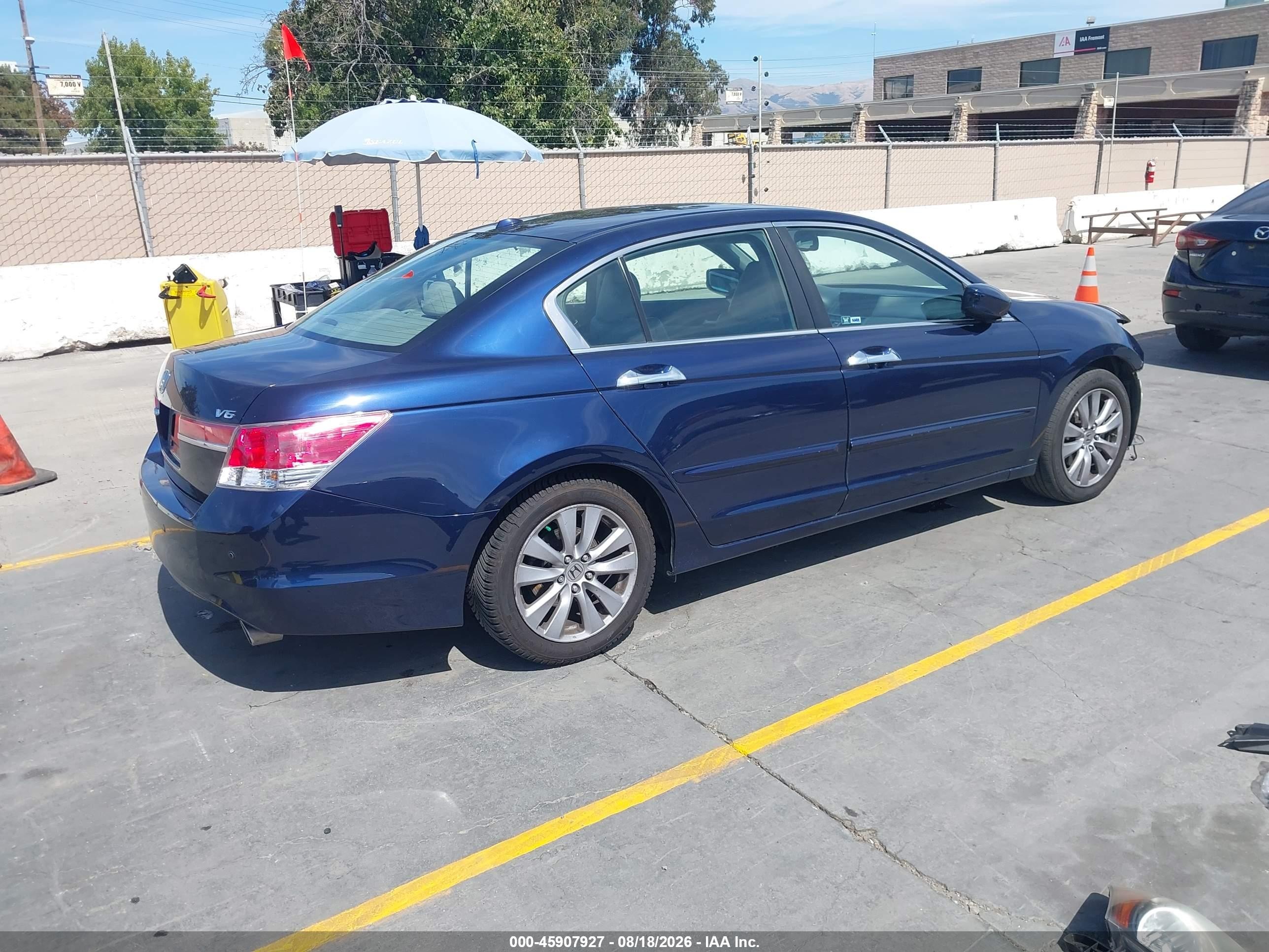 2011 Honda Accord 3.5 Ex-l Синий vin: 1HGCP3F81BA001020