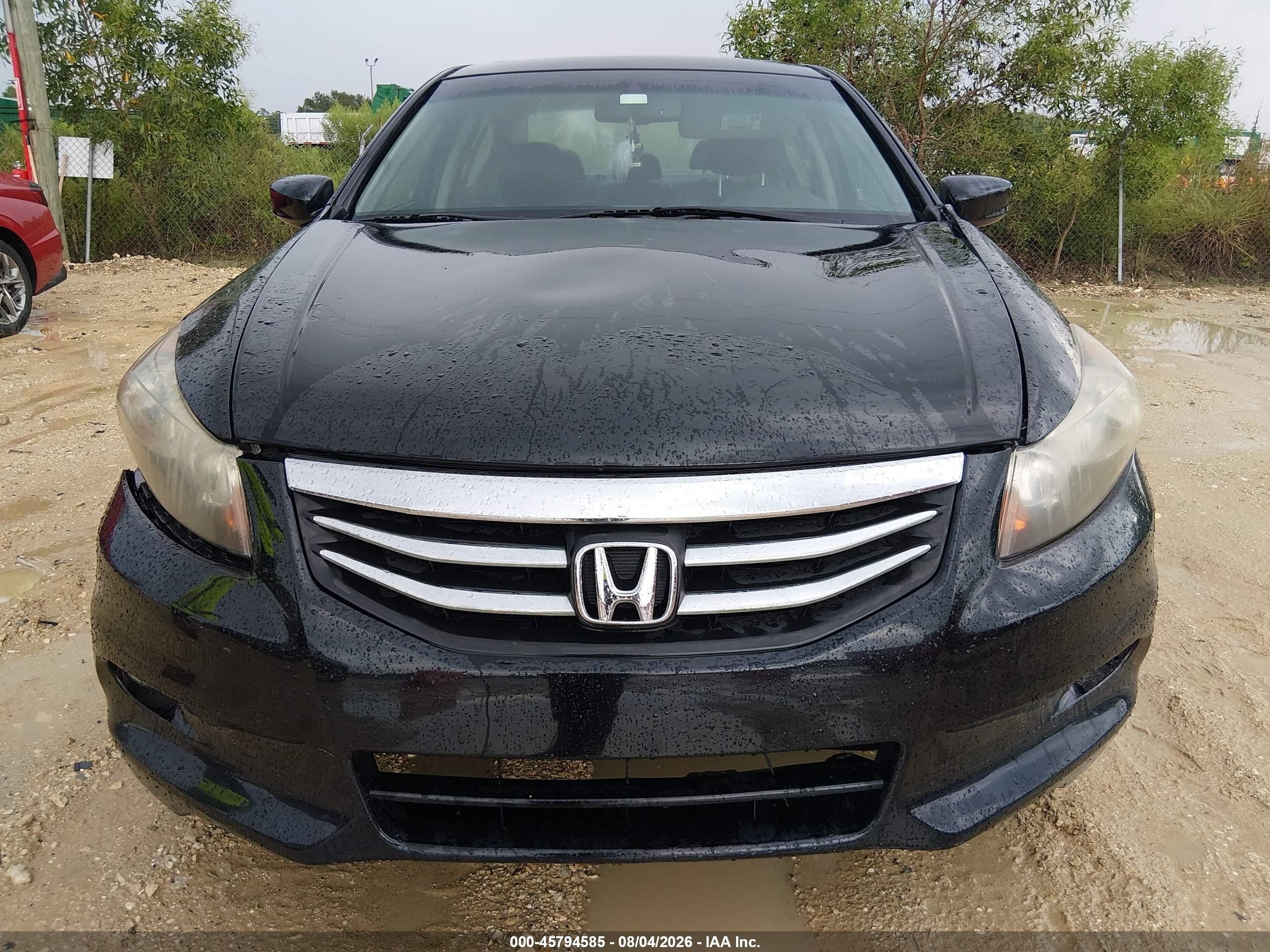 2011 Honda Accord 3.5 Ex-l Black vin: 1HGCP3F81BA003625