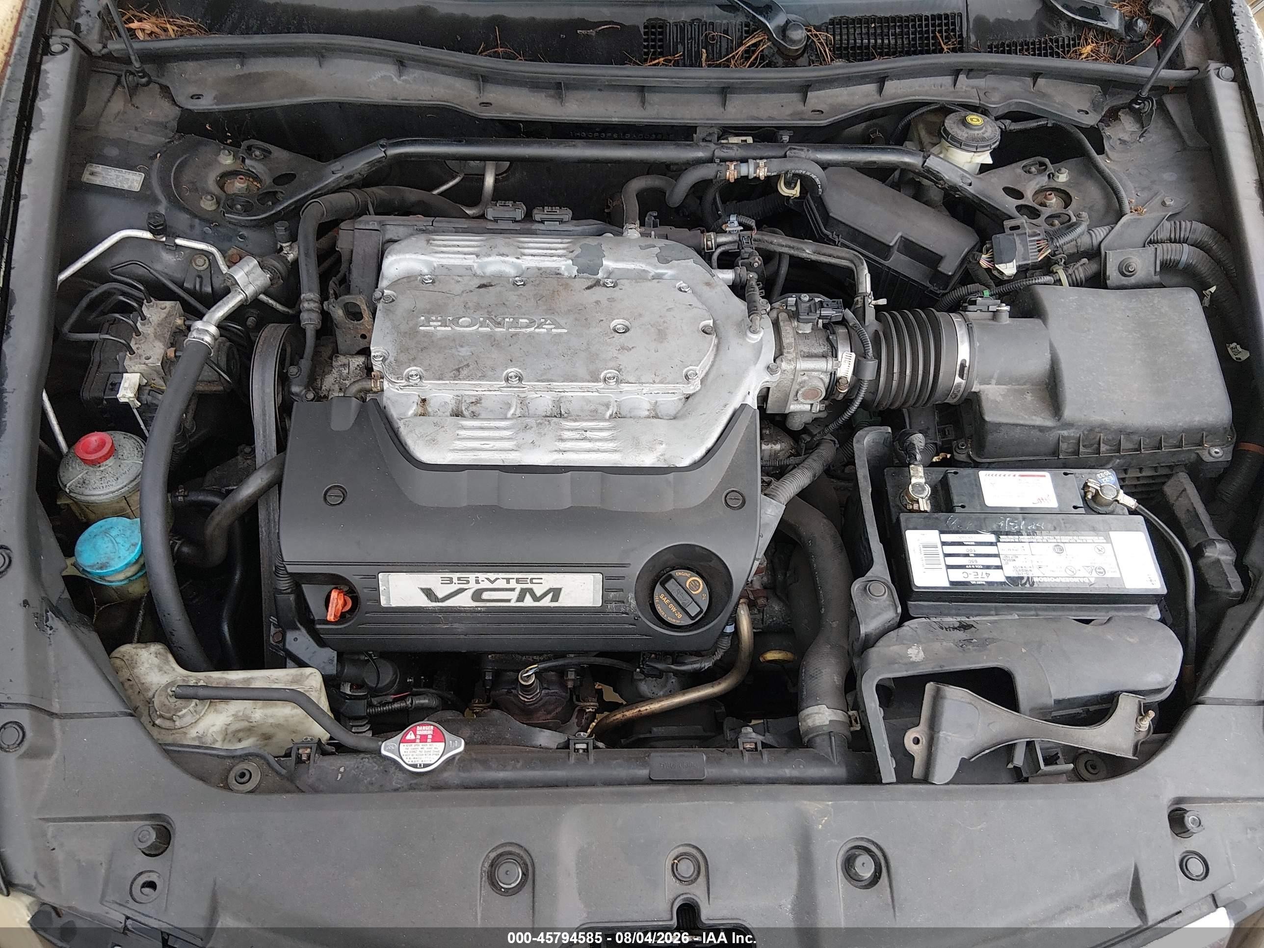 2011 Honda Accord 3.5 Ex-l Black vin: 1HGCP3F81BA003625