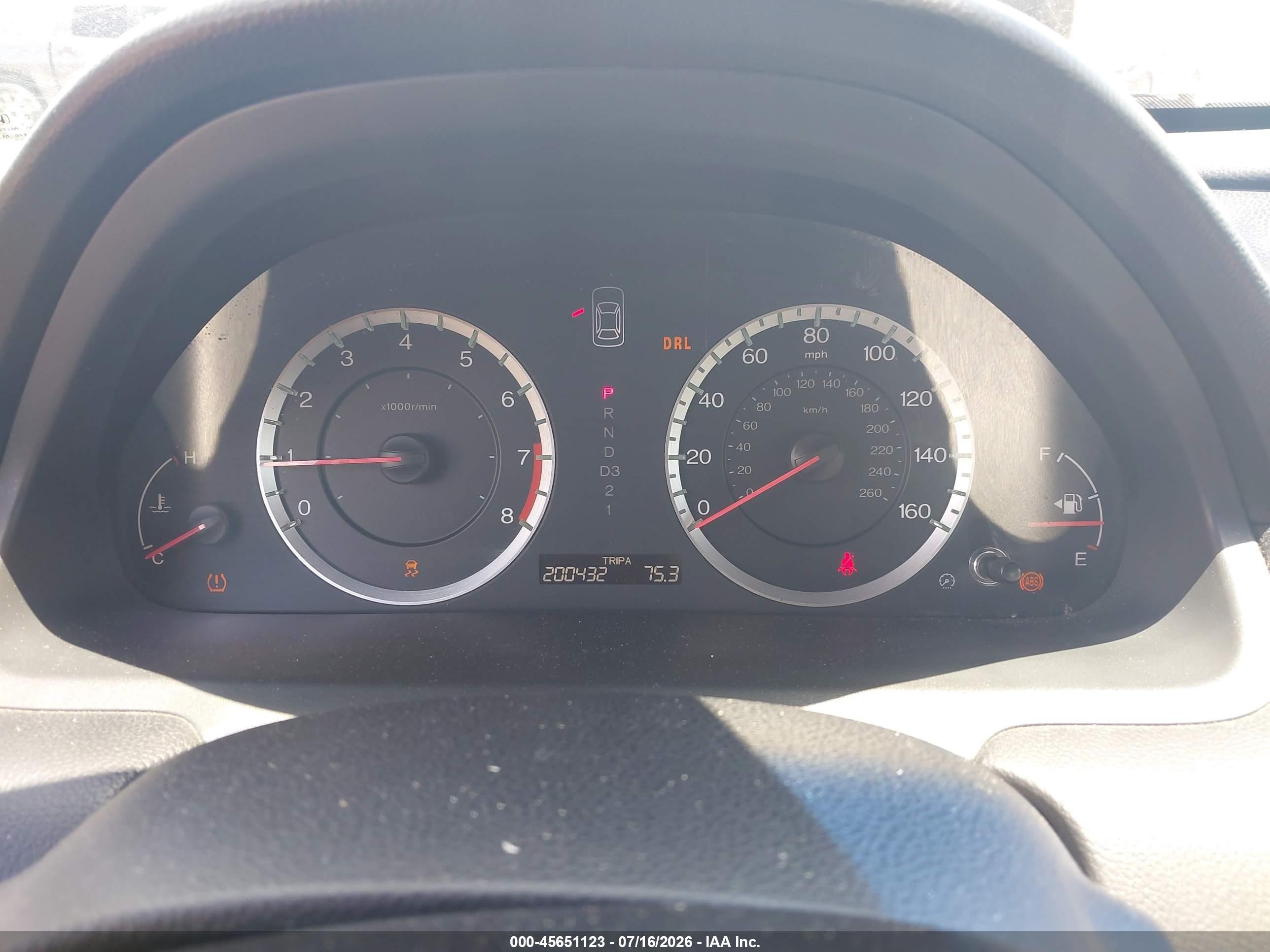 2011 Honda Accord 3.5 Ex-l Серый vin: 1HGCP3F81BA004399