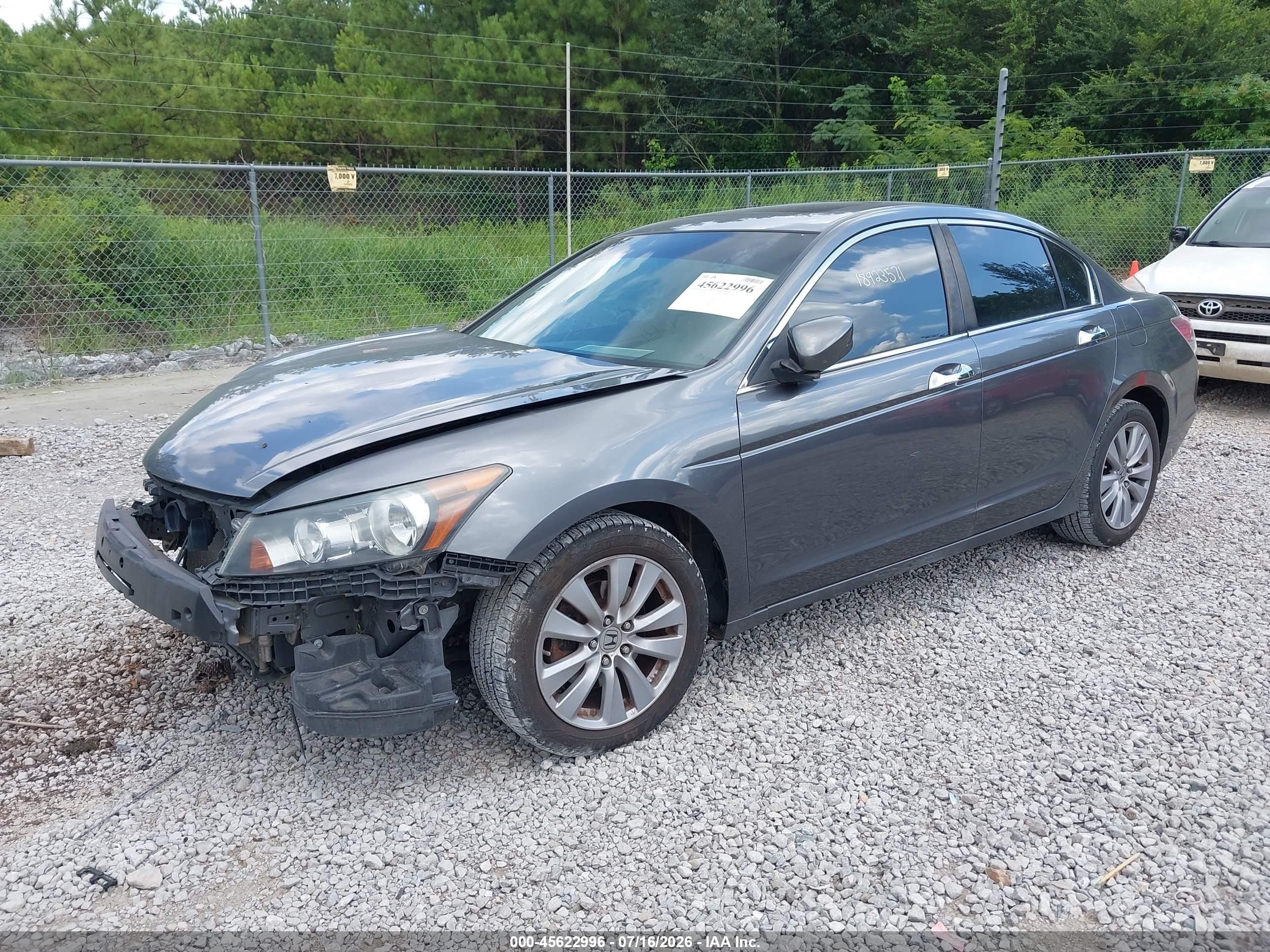 2011 Honda Accord 3.5 Ex-l Серый vin: 1HGCP3F81BA009974