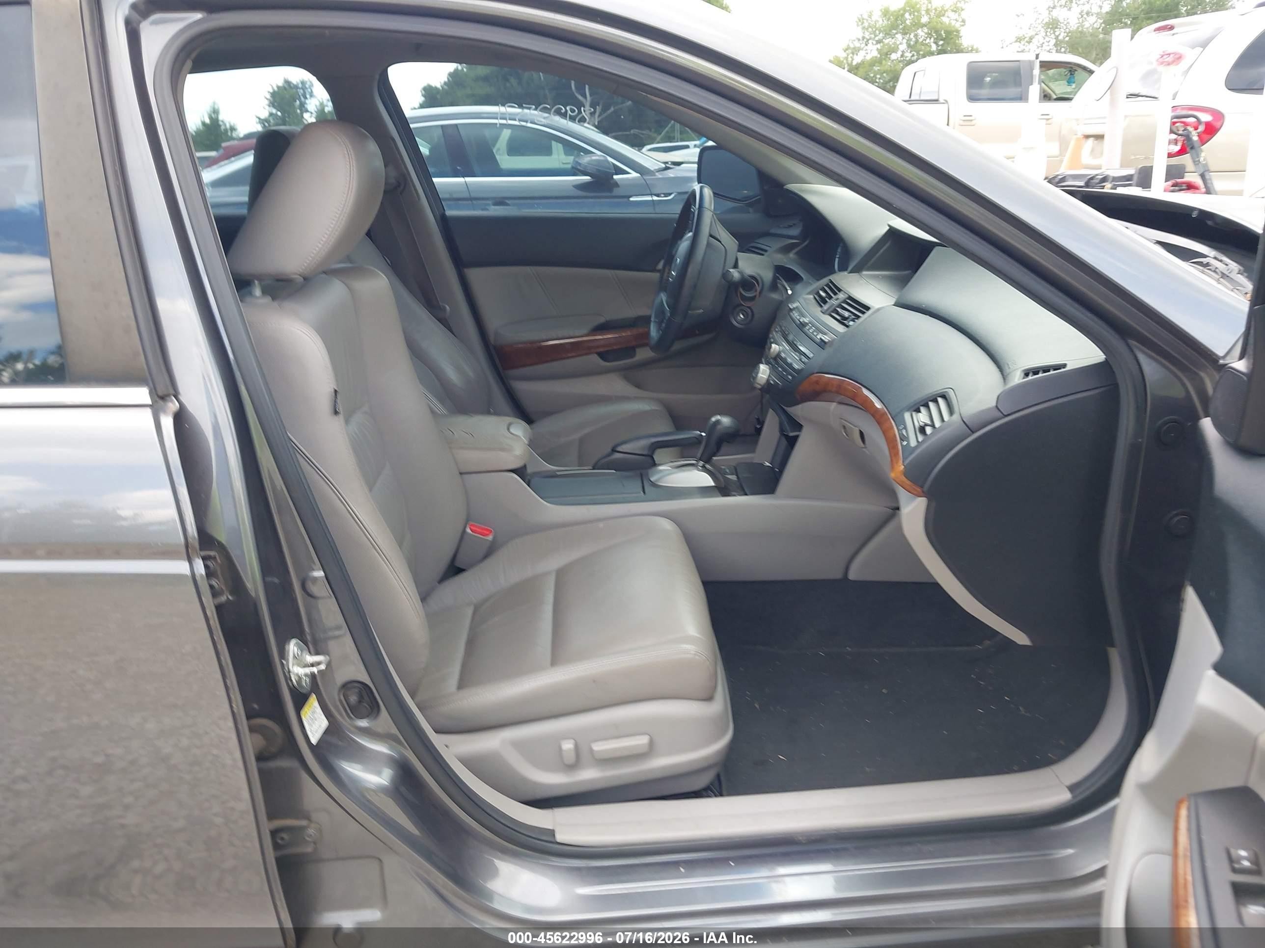 2011 Honda Accord 3.5 Ex-l Серый vin: 1HGCP3F81BA009974