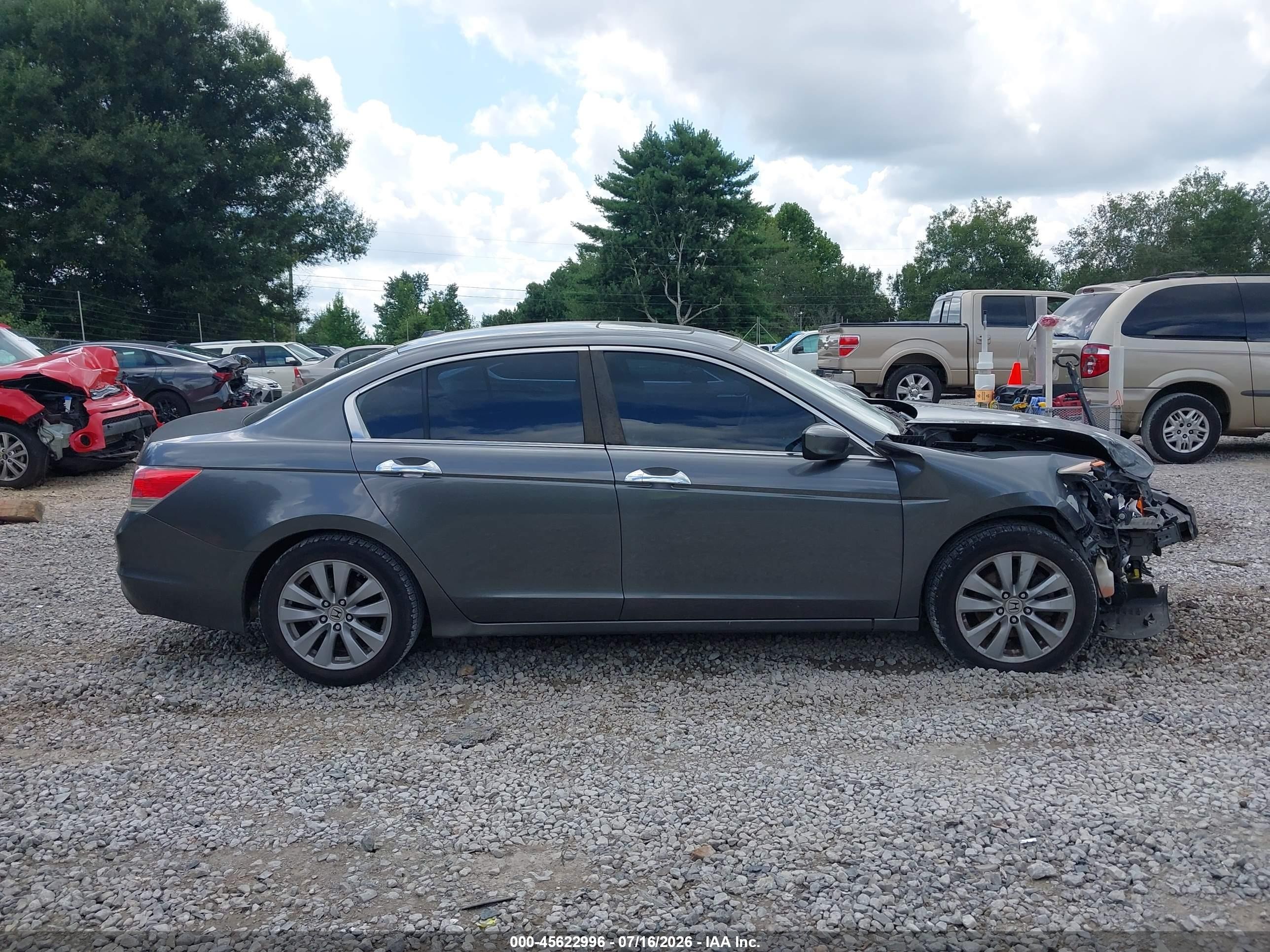 2011 Honda Accord 3.5 Ex-l Серый vin: 1HGCP3F81BA009974