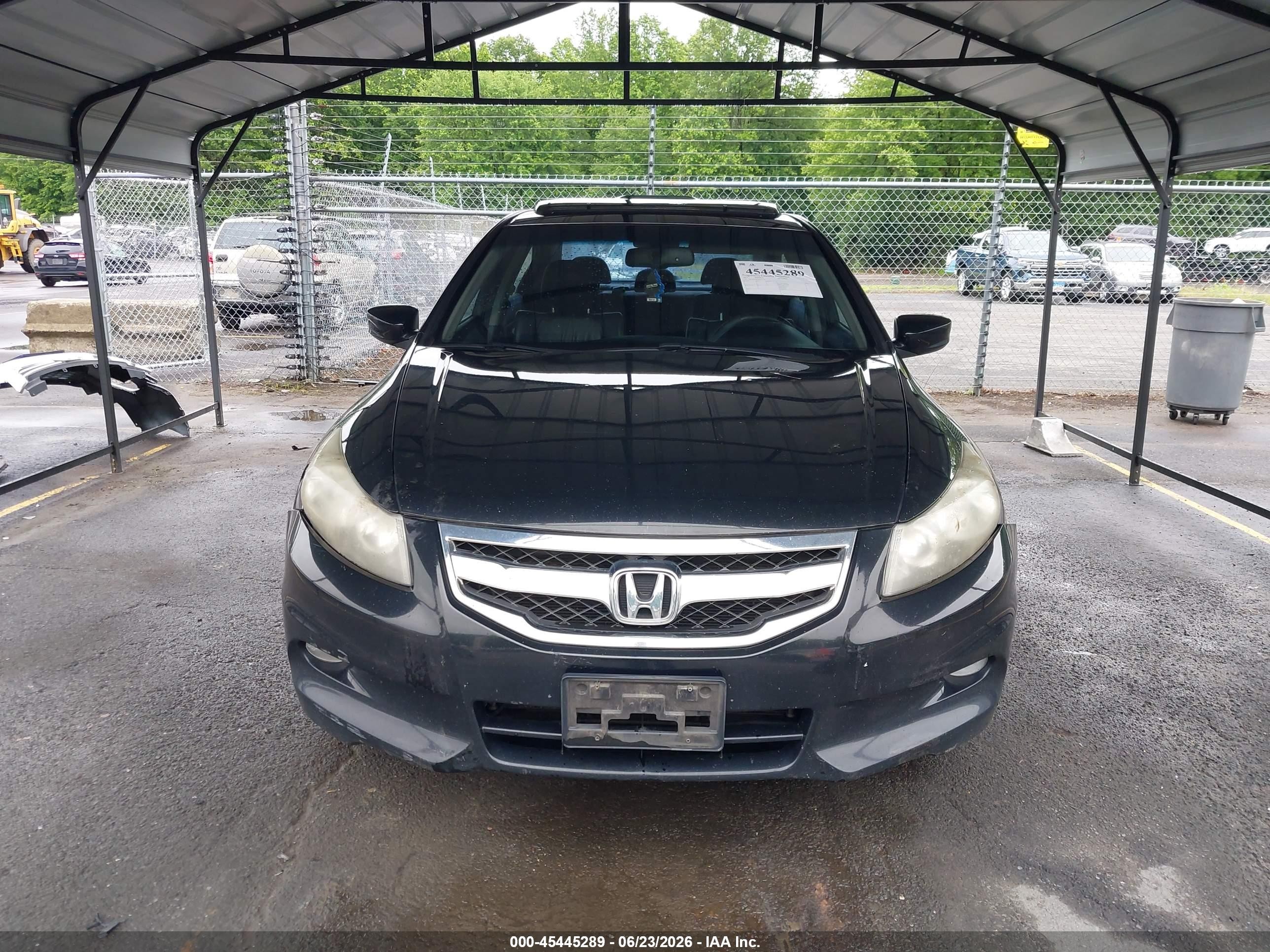 2011 Honda Accord 3.5 Ex-l Black vin: 1HGCP3F81BA016178
