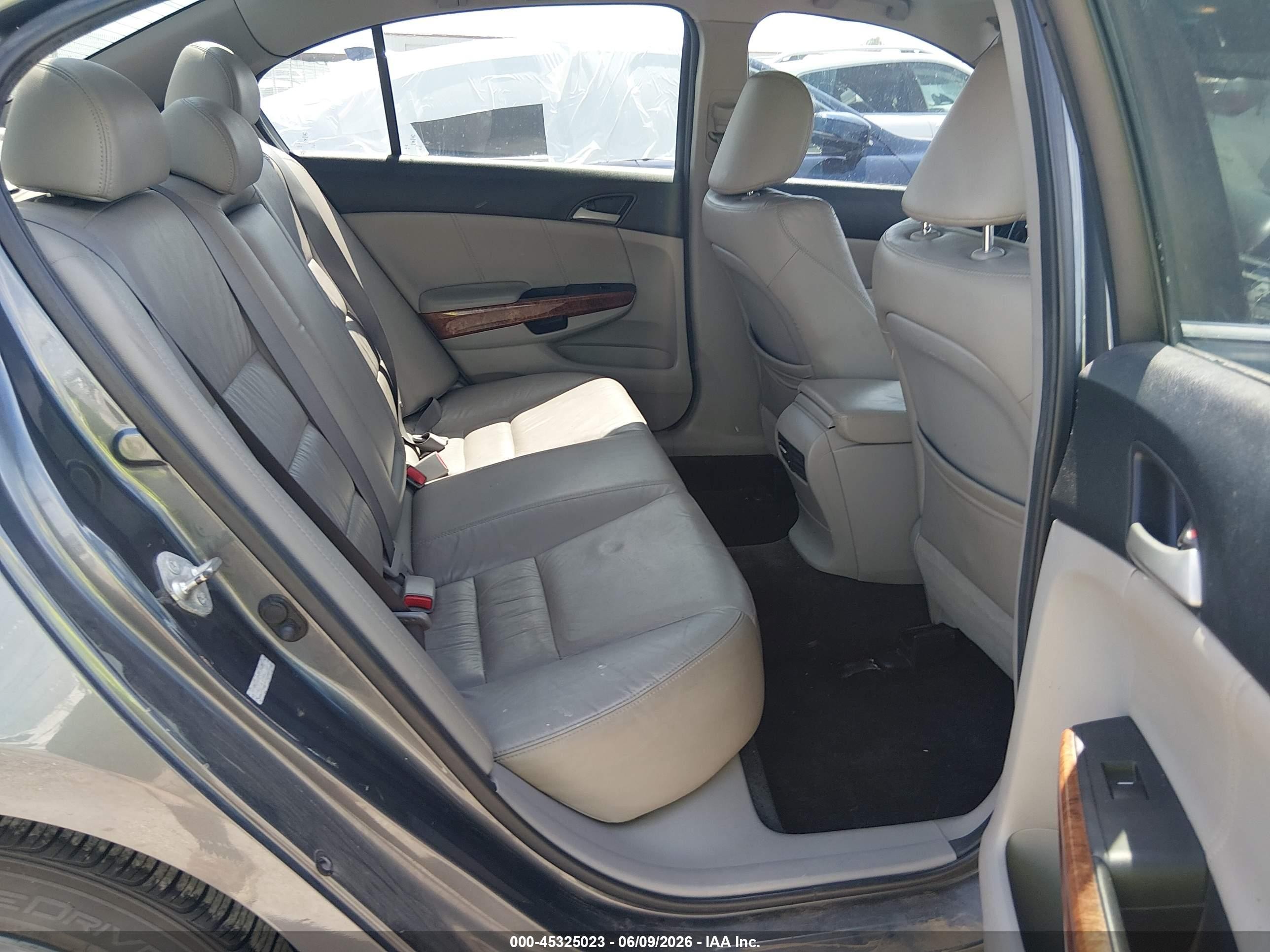 2011 Honda Accord 3.5 Ex-l Gray vin: 1HGCP3F81BA017735