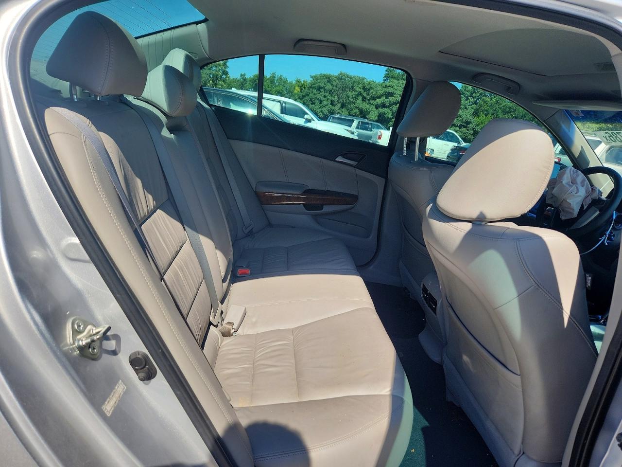 2012 Honda Accord Exl Silver vin: 1HGCP3F81CA005652
