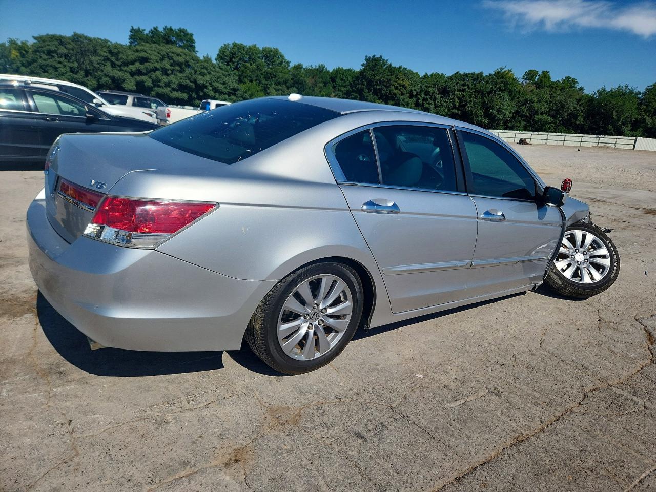 2012 Honda Accord Exl Silver vin: 1HGCP3F81CA005652