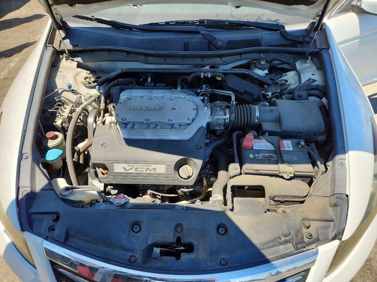 2012 Honda Accord Exl White vin: 1HGCP3F81CA009720