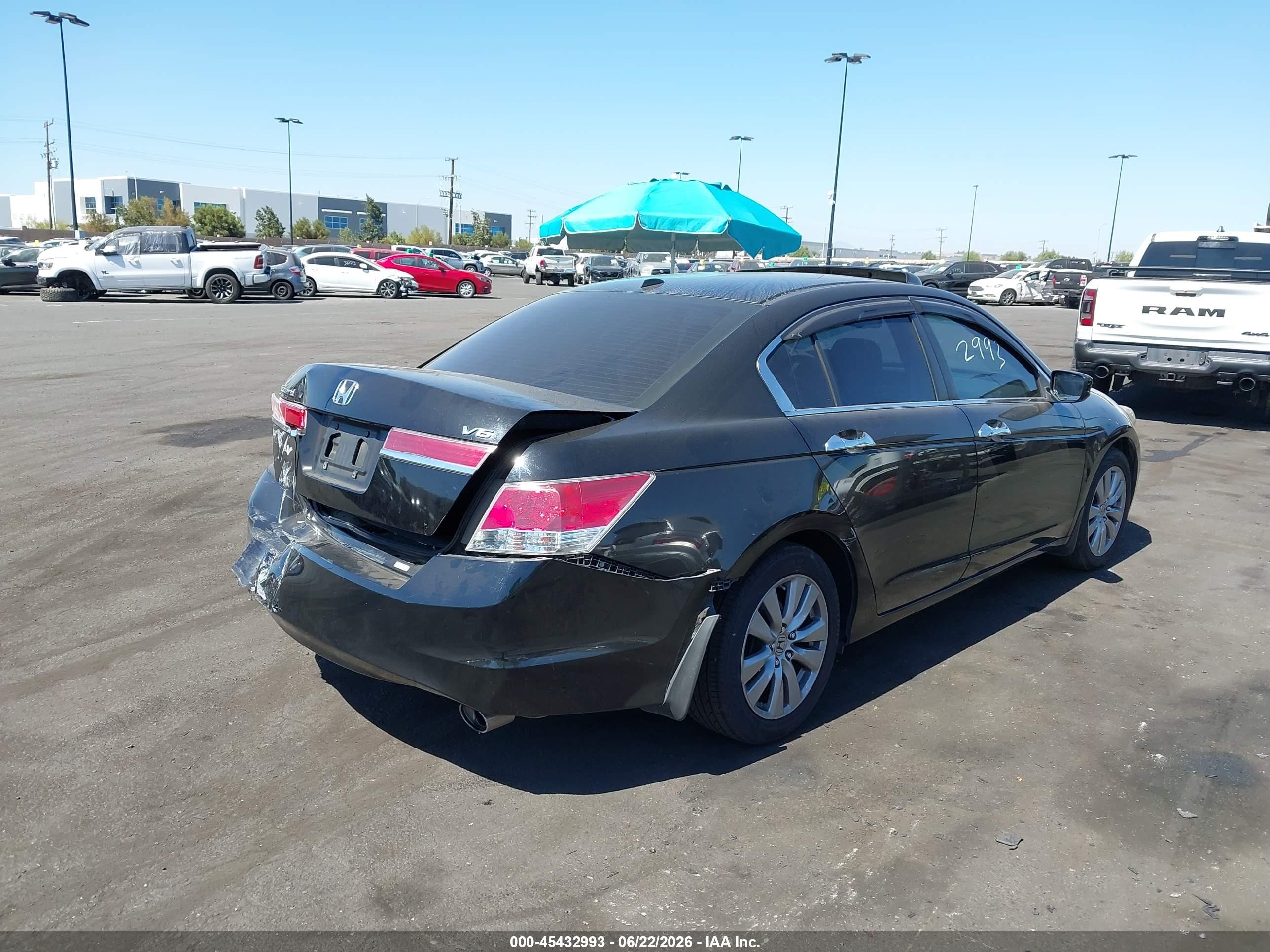 2012 Honda Accord 3.5 Ex-l Black vin: 1HGCP3F81CA024248