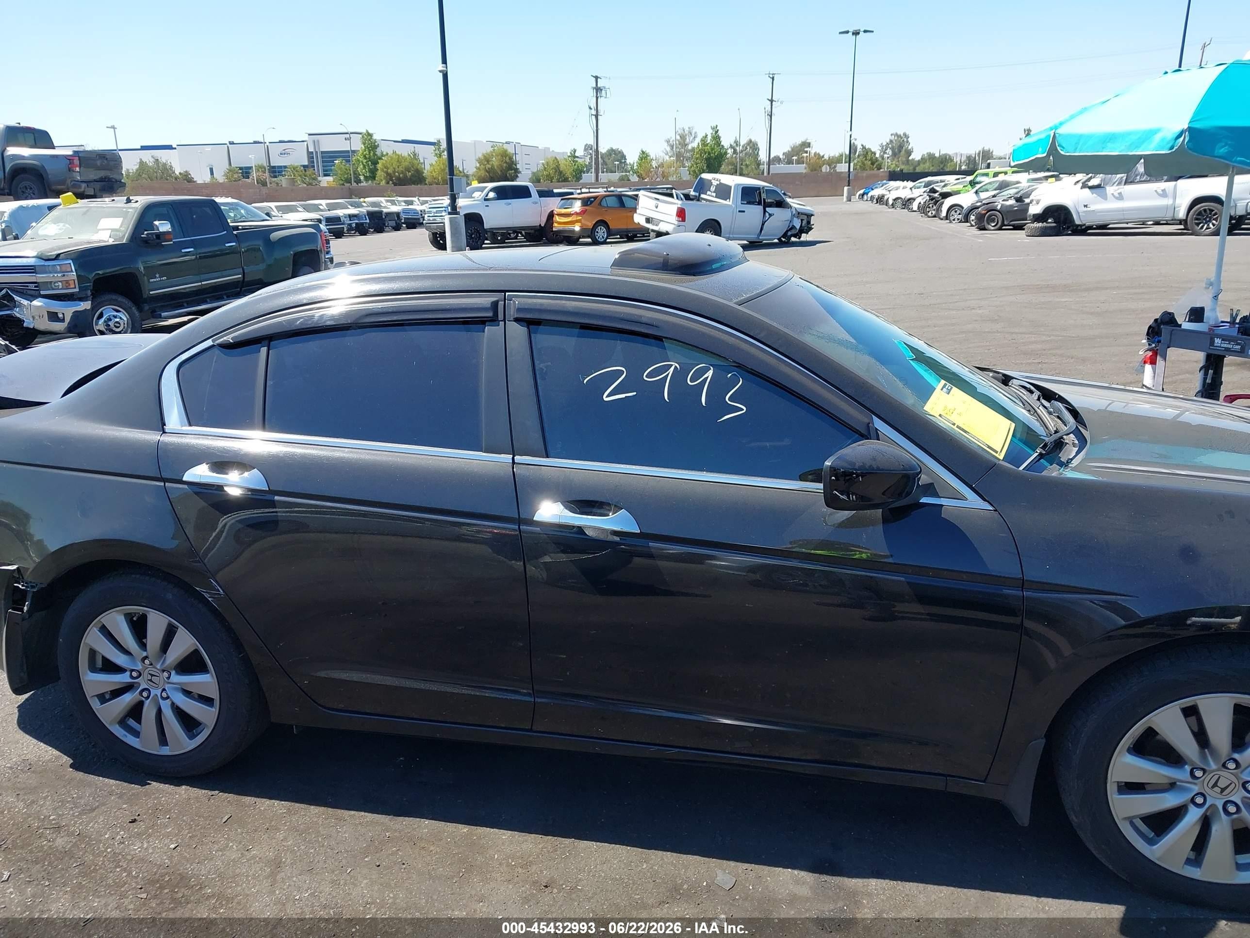 2012 Honda Accord 3.5 Ex-l Black vin: 1HGCP3F81CA024248