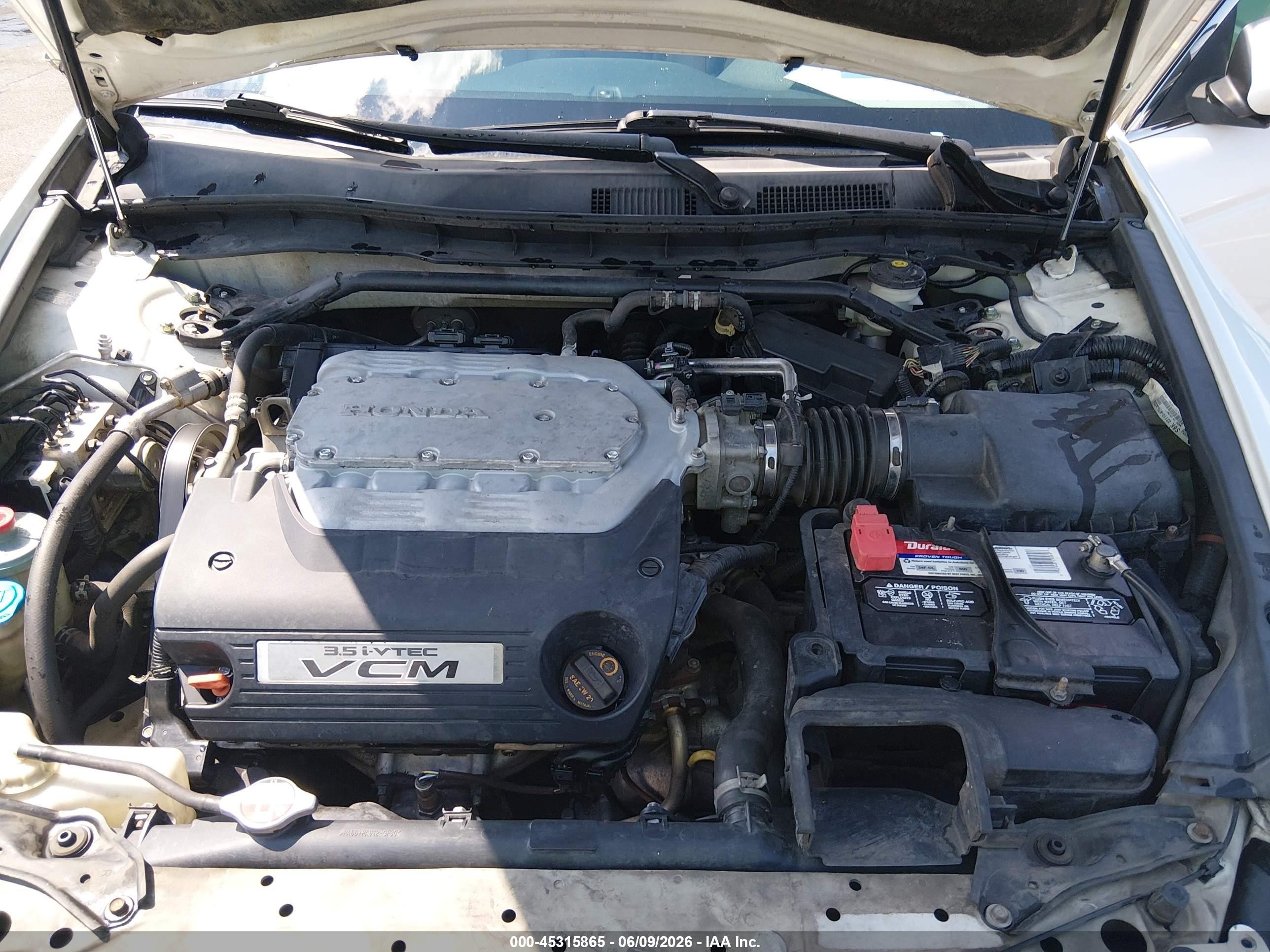 2012 Honda Accord 3.5 Ex-l White vin: 1HGCP3F81CA026565