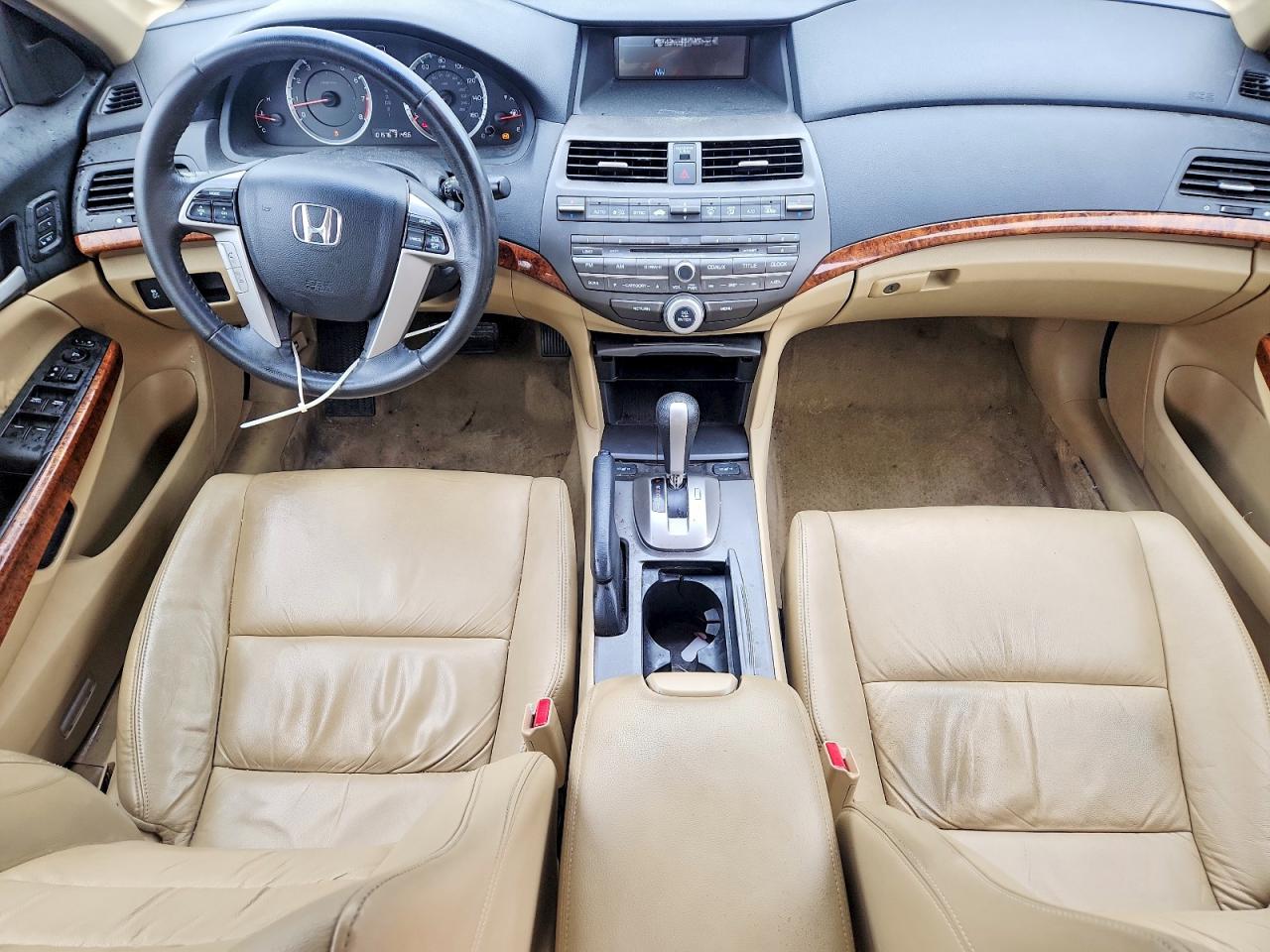 2012 Honda Accord Exl White vin: 1HGCP3F81CA030972
