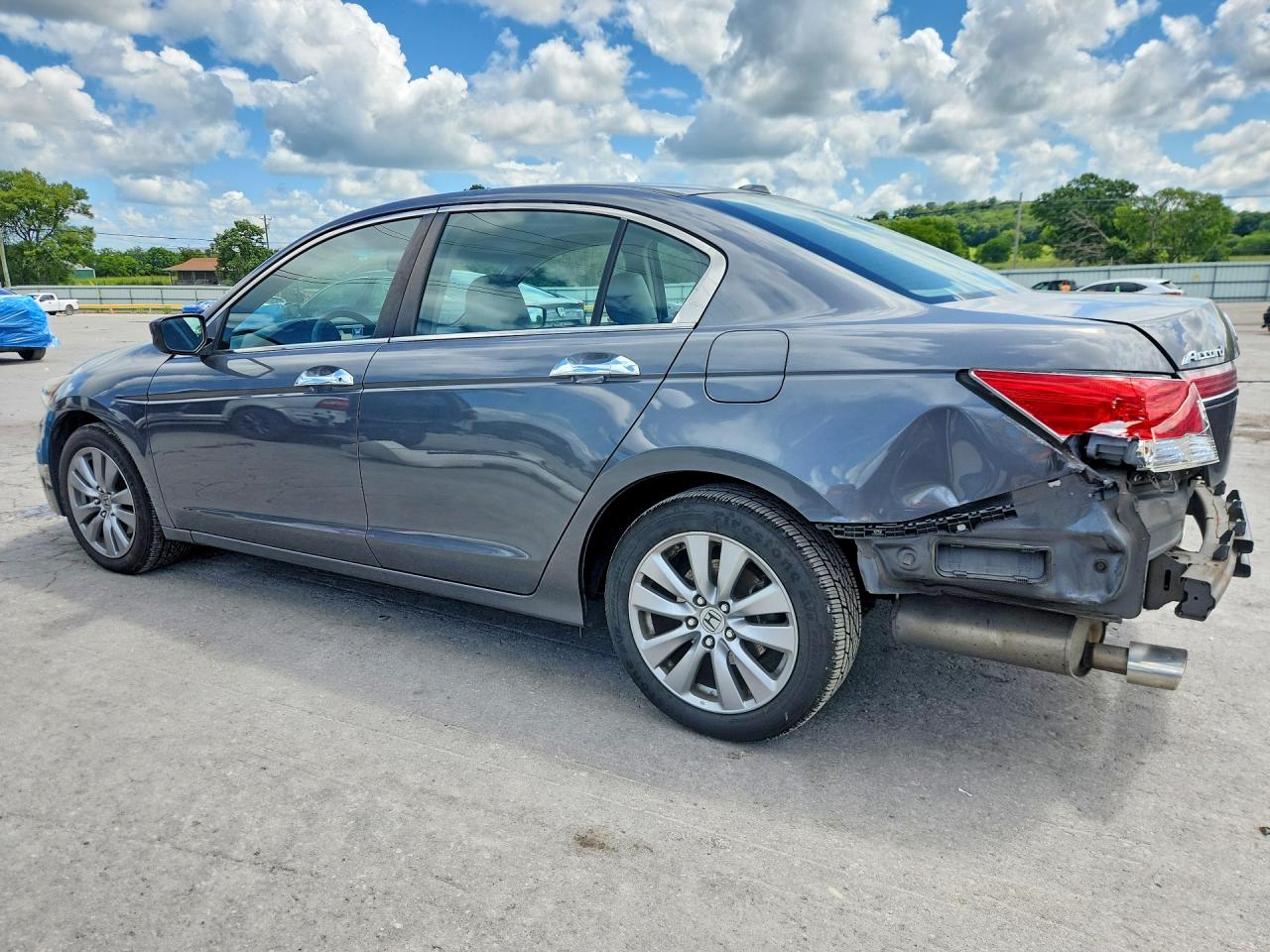 2012 Honda Accord Exl Серый vin: 1HGCP3F81CA032432