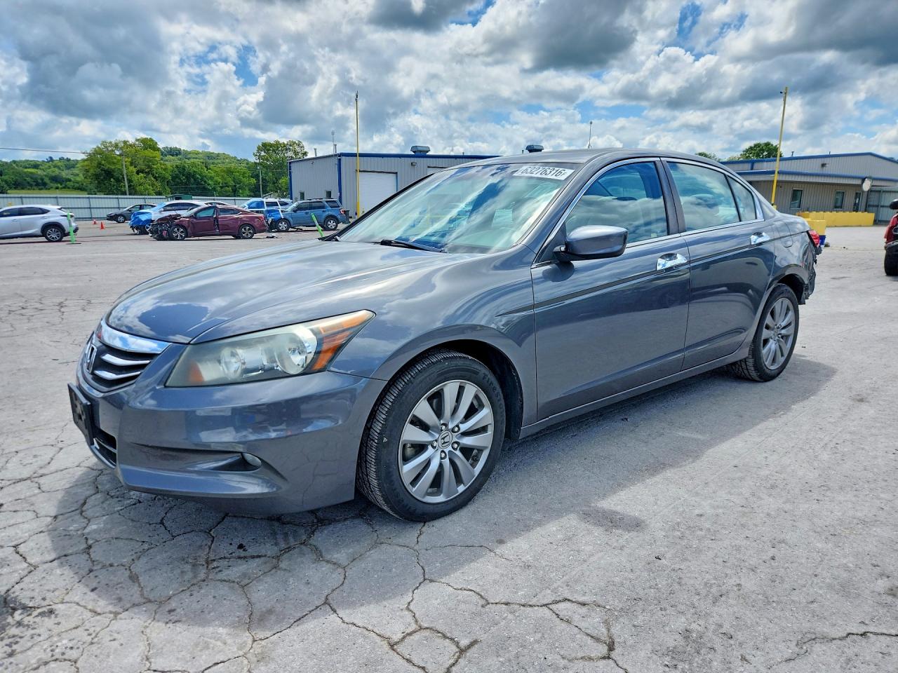 2012 Honda Accord Exl Серый vin: 1HGCP3F81CA032432