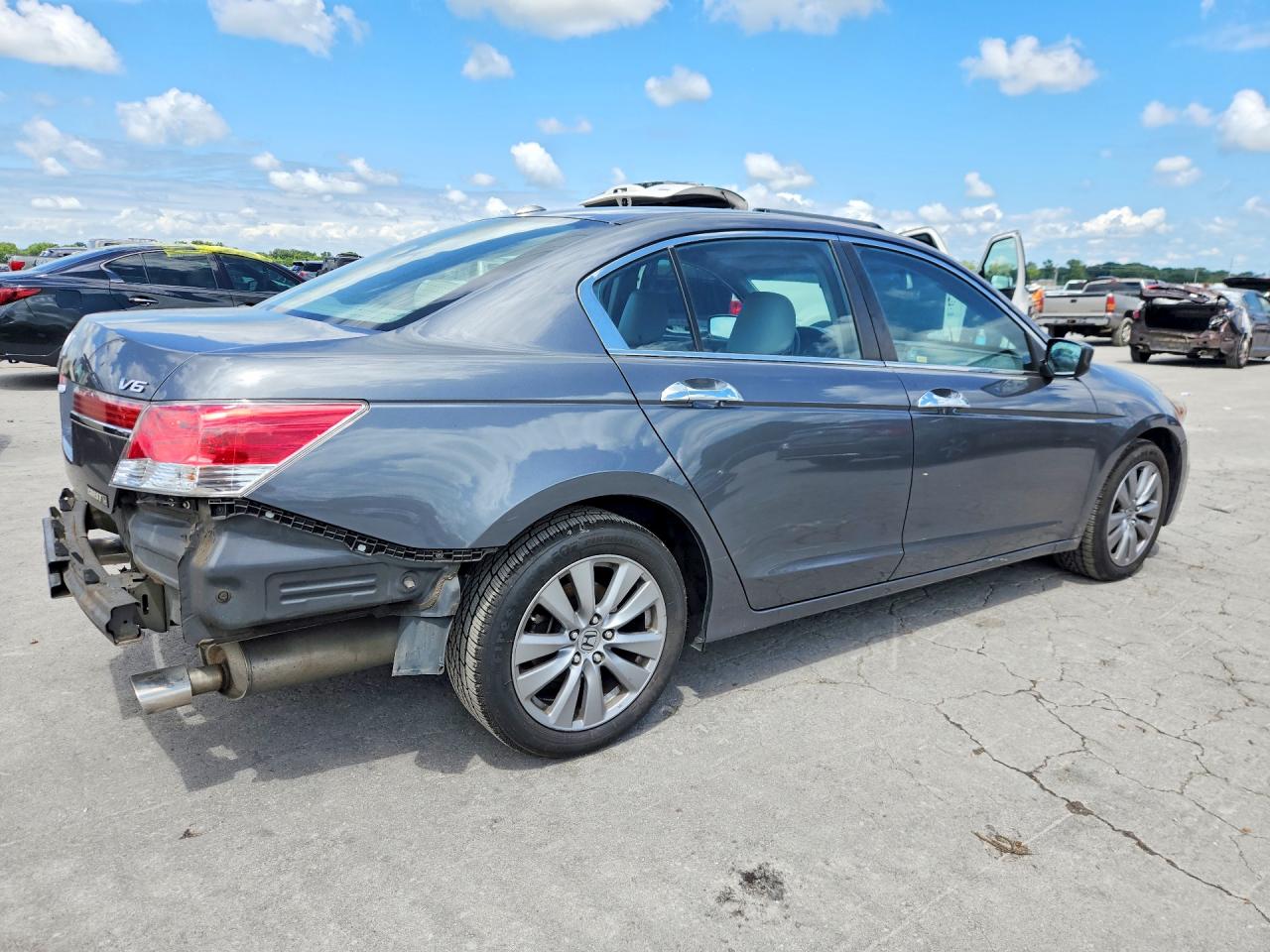 2012 Honda Accord Exl Серый vin: 1HGCP3F81CA032432
