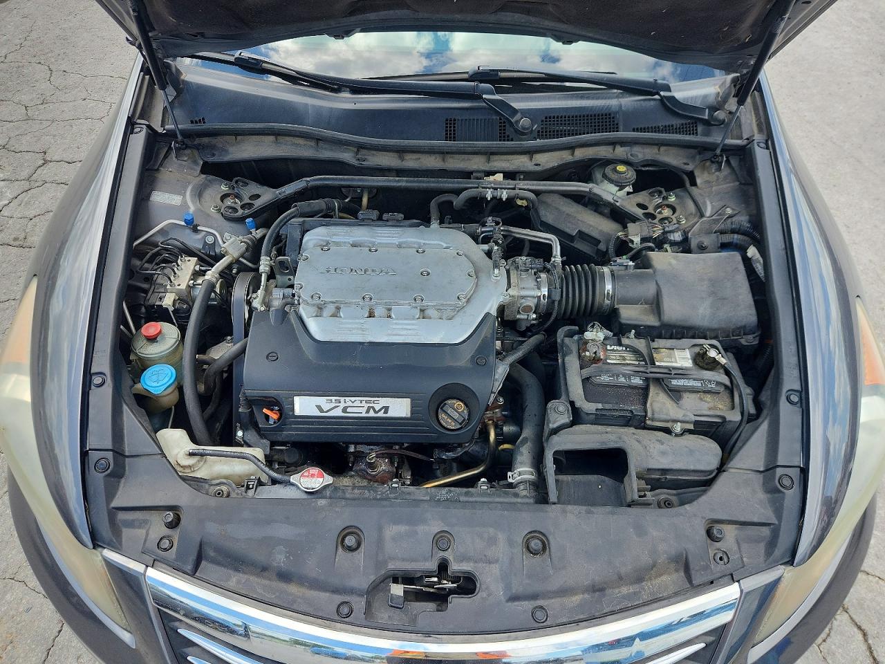 2012 Honda Accord Exl Серый vin: 1HGCP3F81CA032432