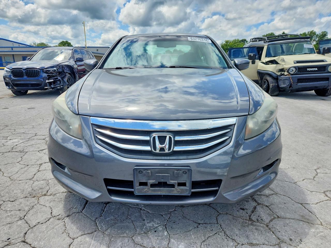 2012 Honda Accord Exl Серый vin: 1HGCP3F81CA032432