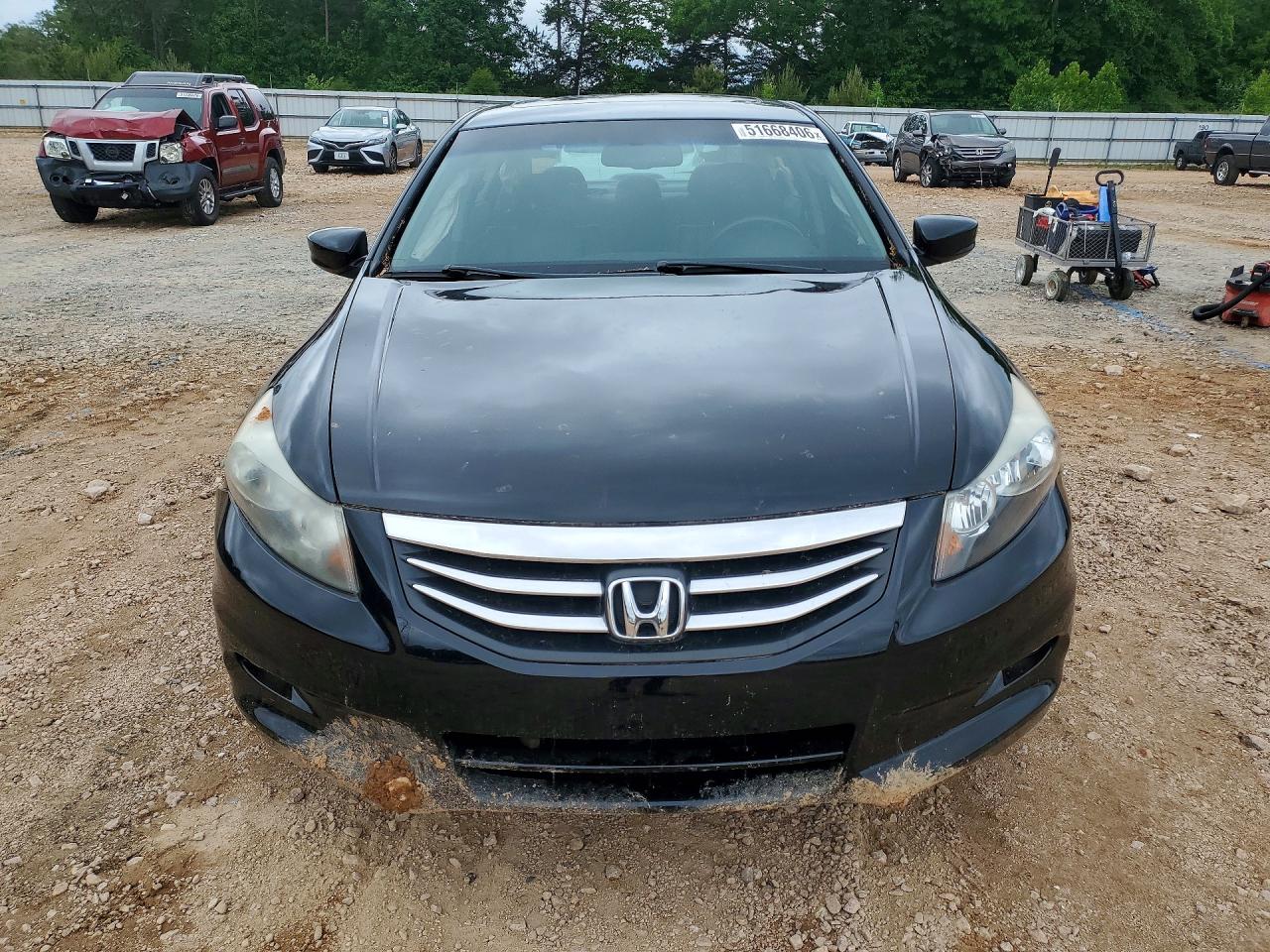 2012 Honda Accord Exl Black vin: 1HGCP3F81CA034858
