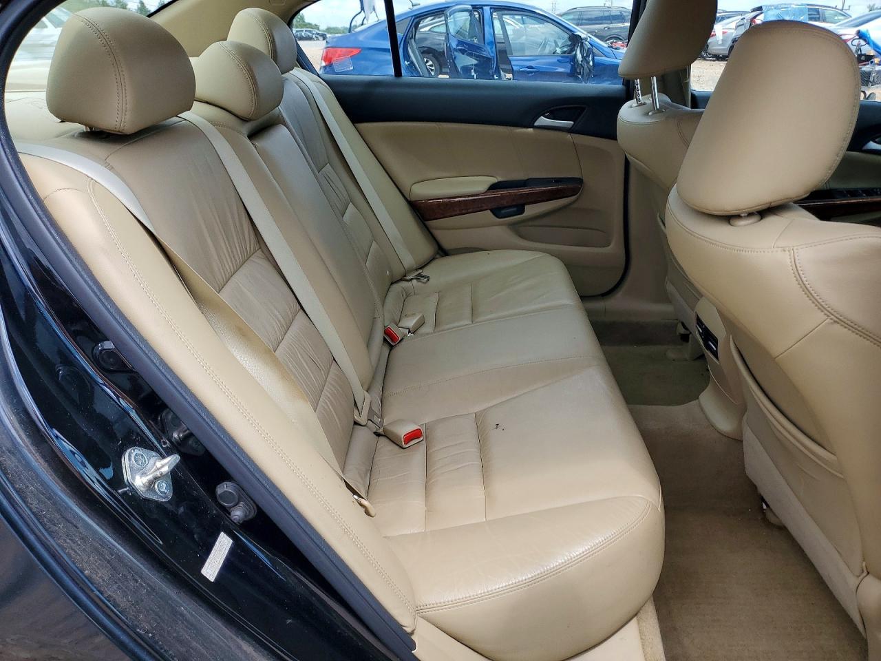 2012 Honda Accord Exl Черный vin: 1HGCP3F81CA035430