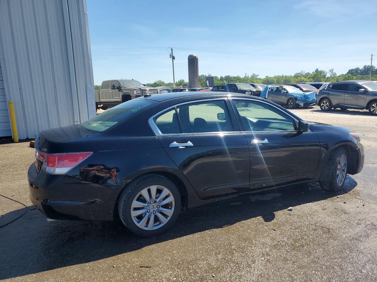 2012 Honda Accord Exl Black vin: 1HGCP3F81CA042071