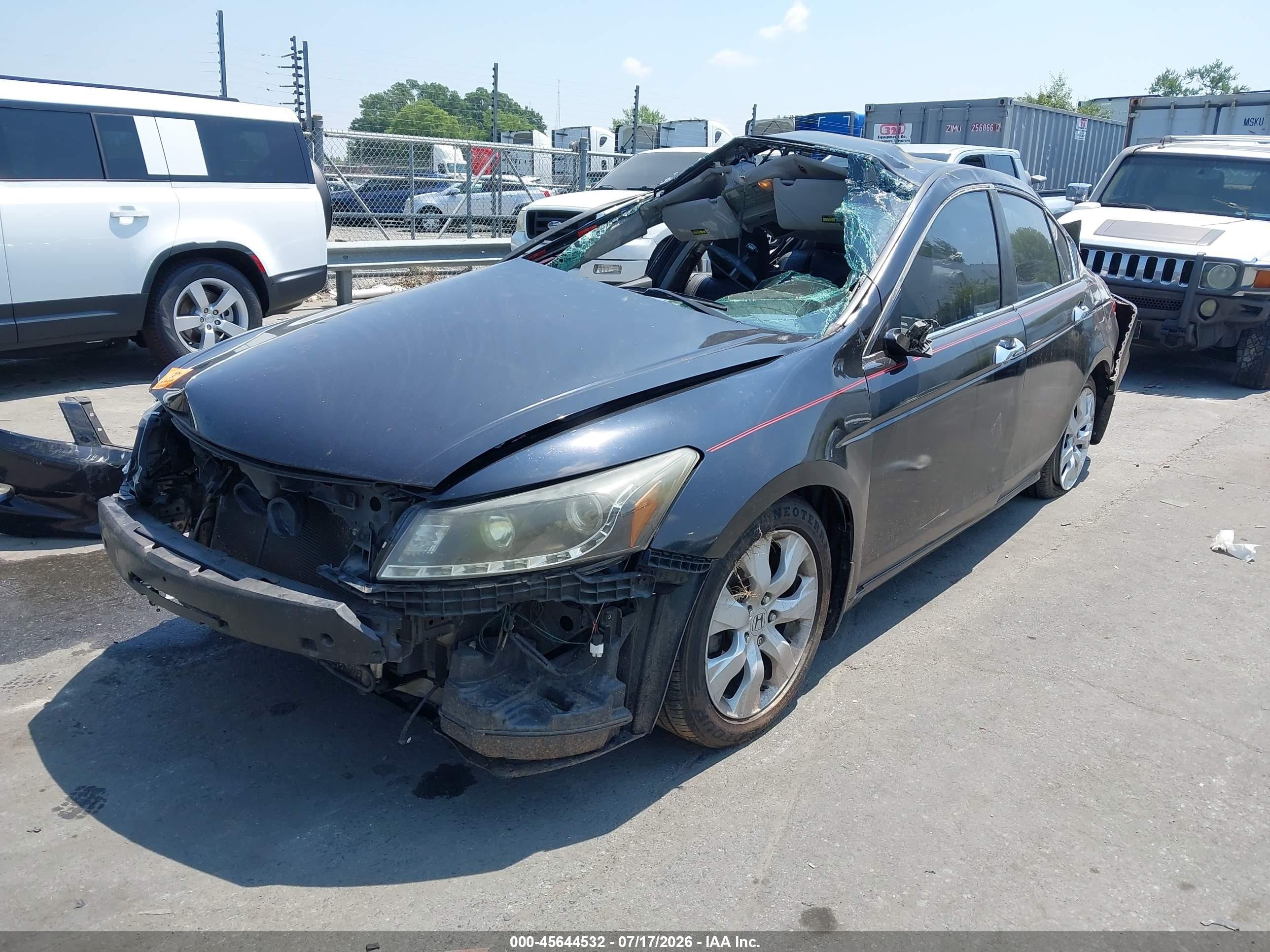 2010 Honda Accord 3.5 Ex-l Черный vin: 1HGCP3F82AA008816