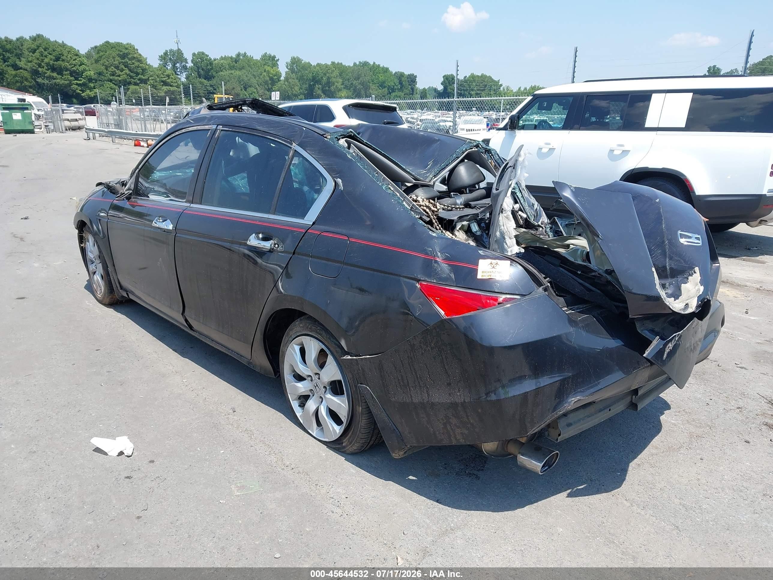 2010 Honda Accord 3.5 Ex-l Черный vin: 1HGCP3F82AA008816