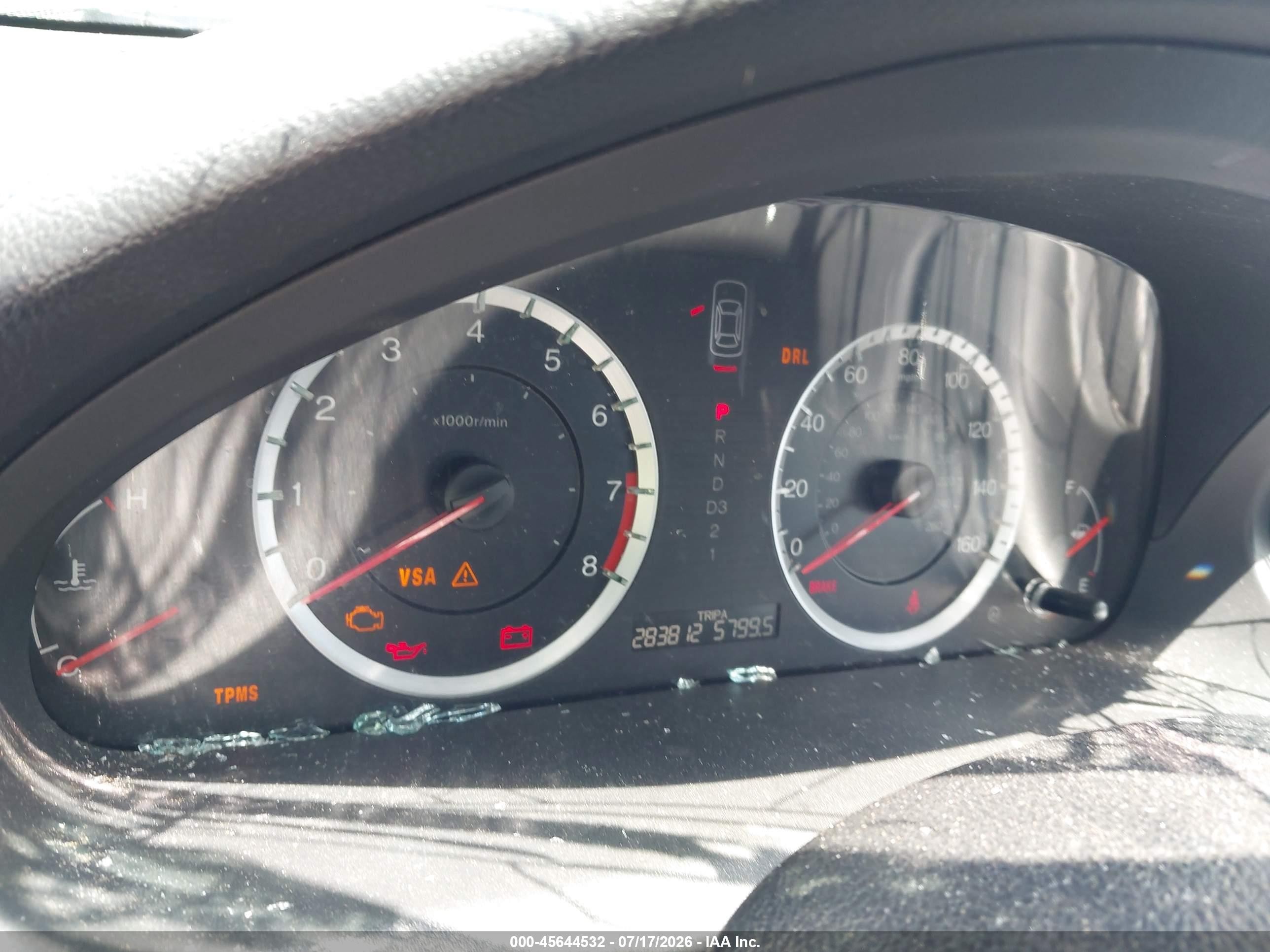2010 Honda Accord 3.5 Ex-l Черный vin: 1HGCP3F82AA008816
