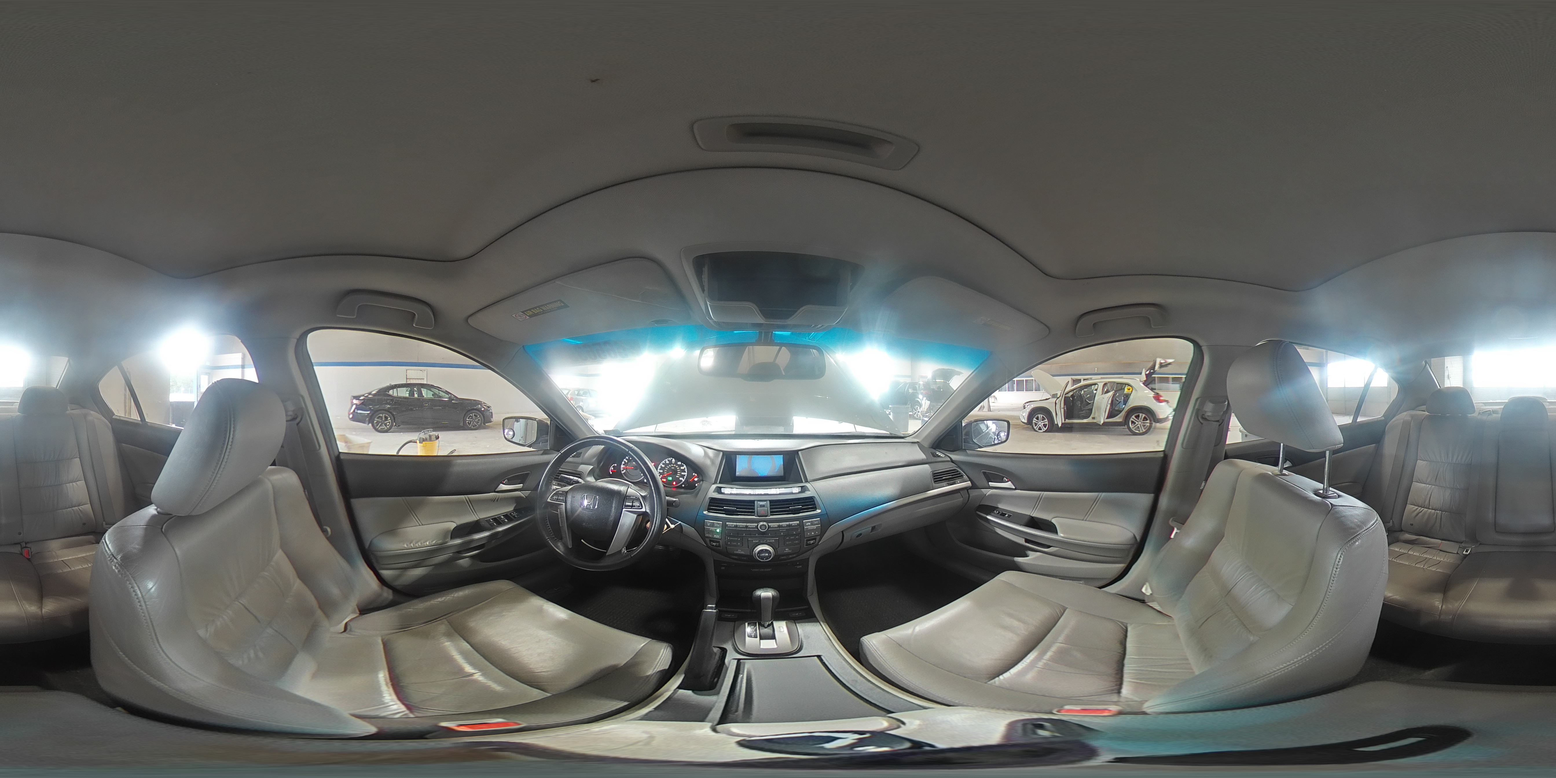 2010 Honda Accord Exl Gray vin: 1HGCP3F82AA019105