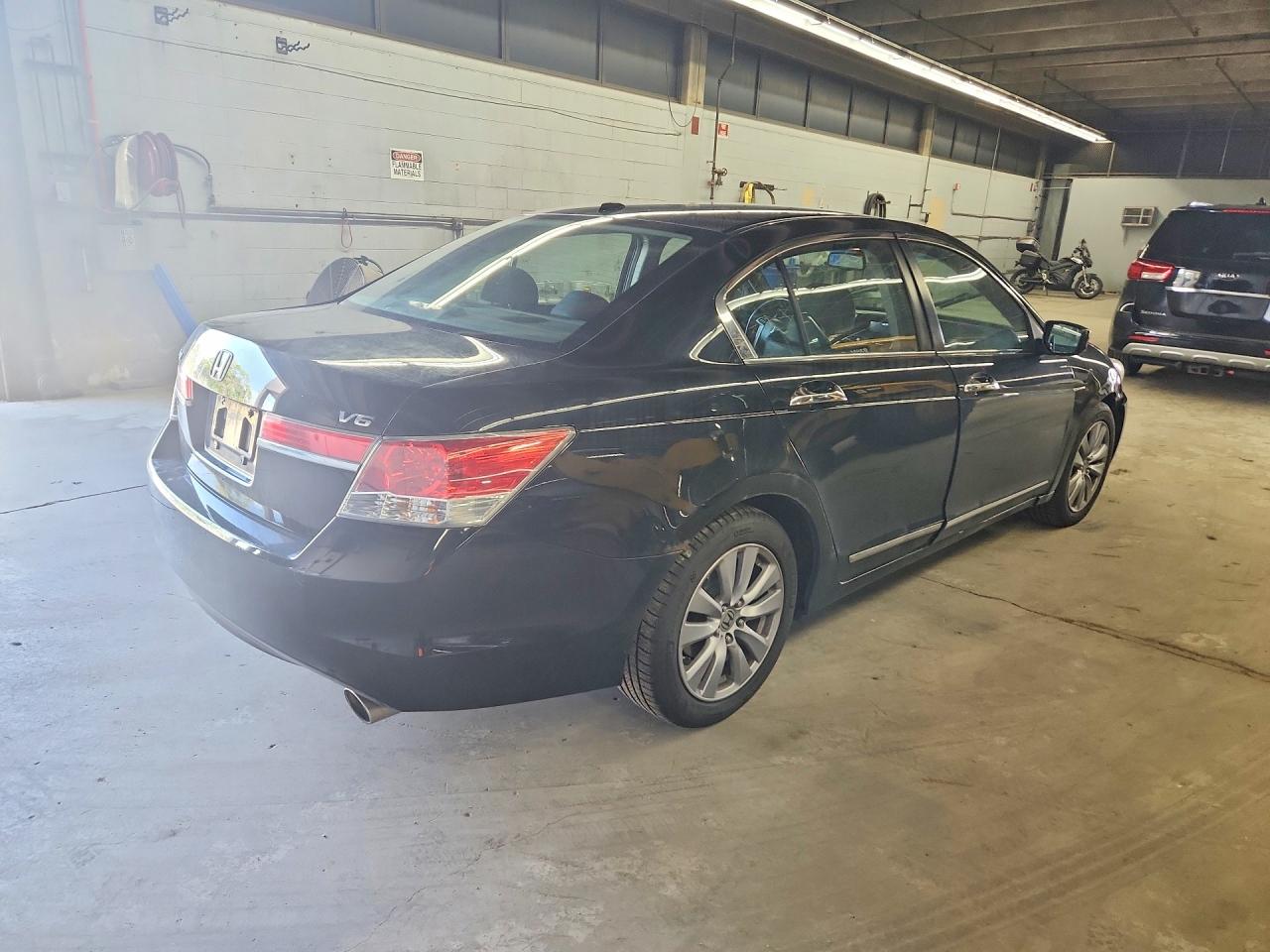 2011 Honda Accord Exl Black vin: 1HGCP3F82BA001401