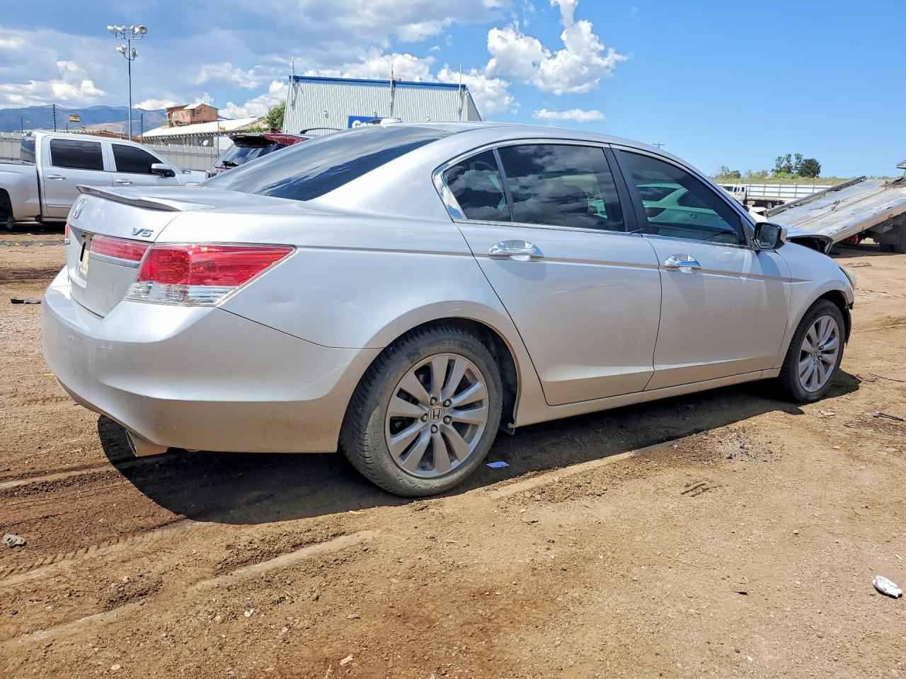 2011 Honda Accord Exl Silver vin: 1HGCP3F82BA009949