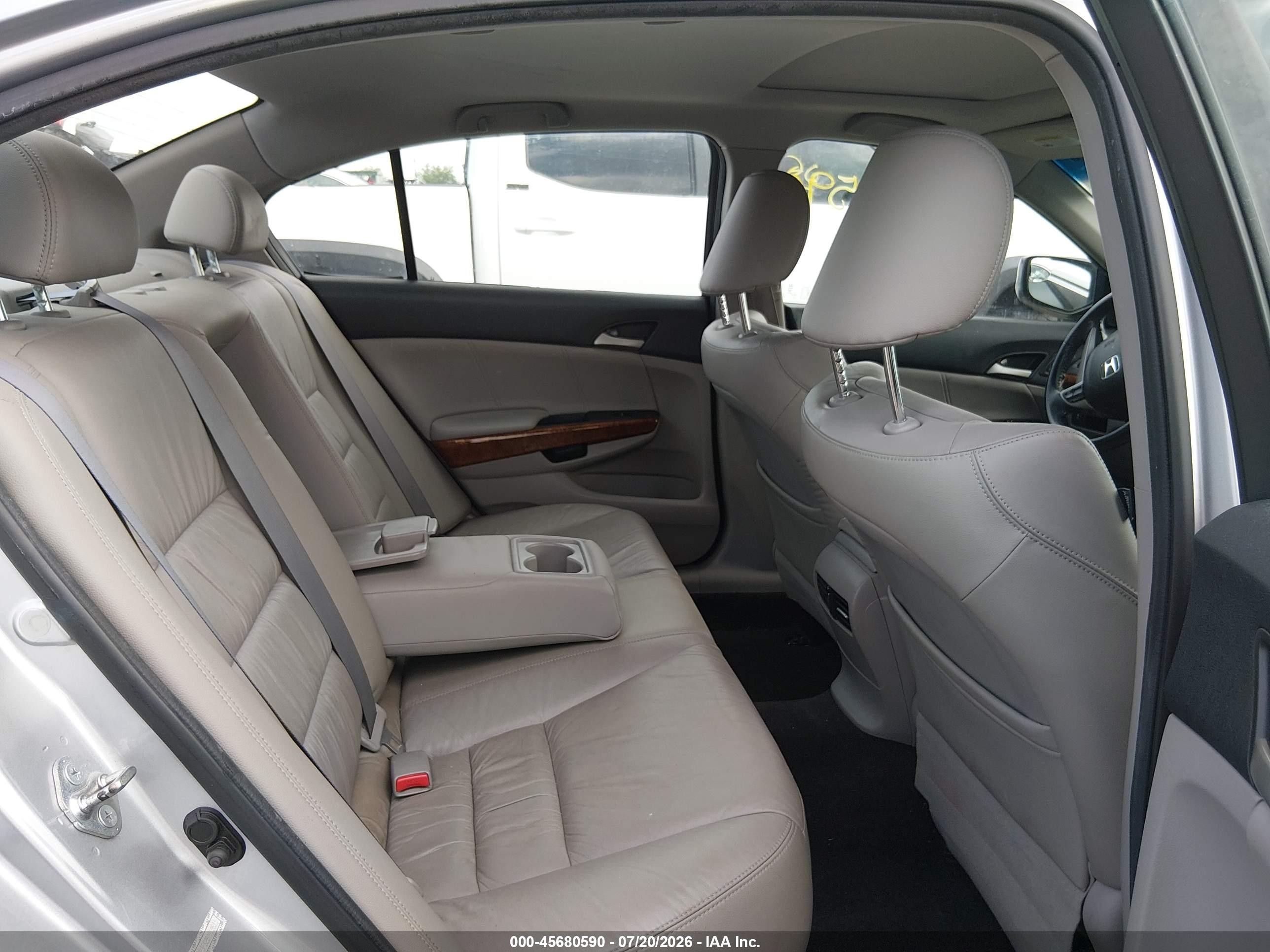 2011 Honda Accord 3.5 Ex-l Silver vin: 1HGCP3F82BA010633