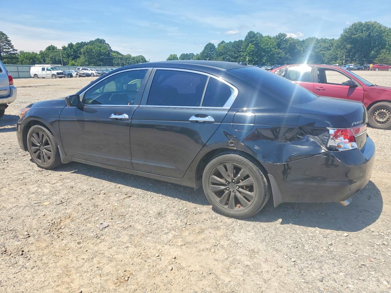 2011 Honda Accord Exl Black vin: 1HGCP3F82BA013371