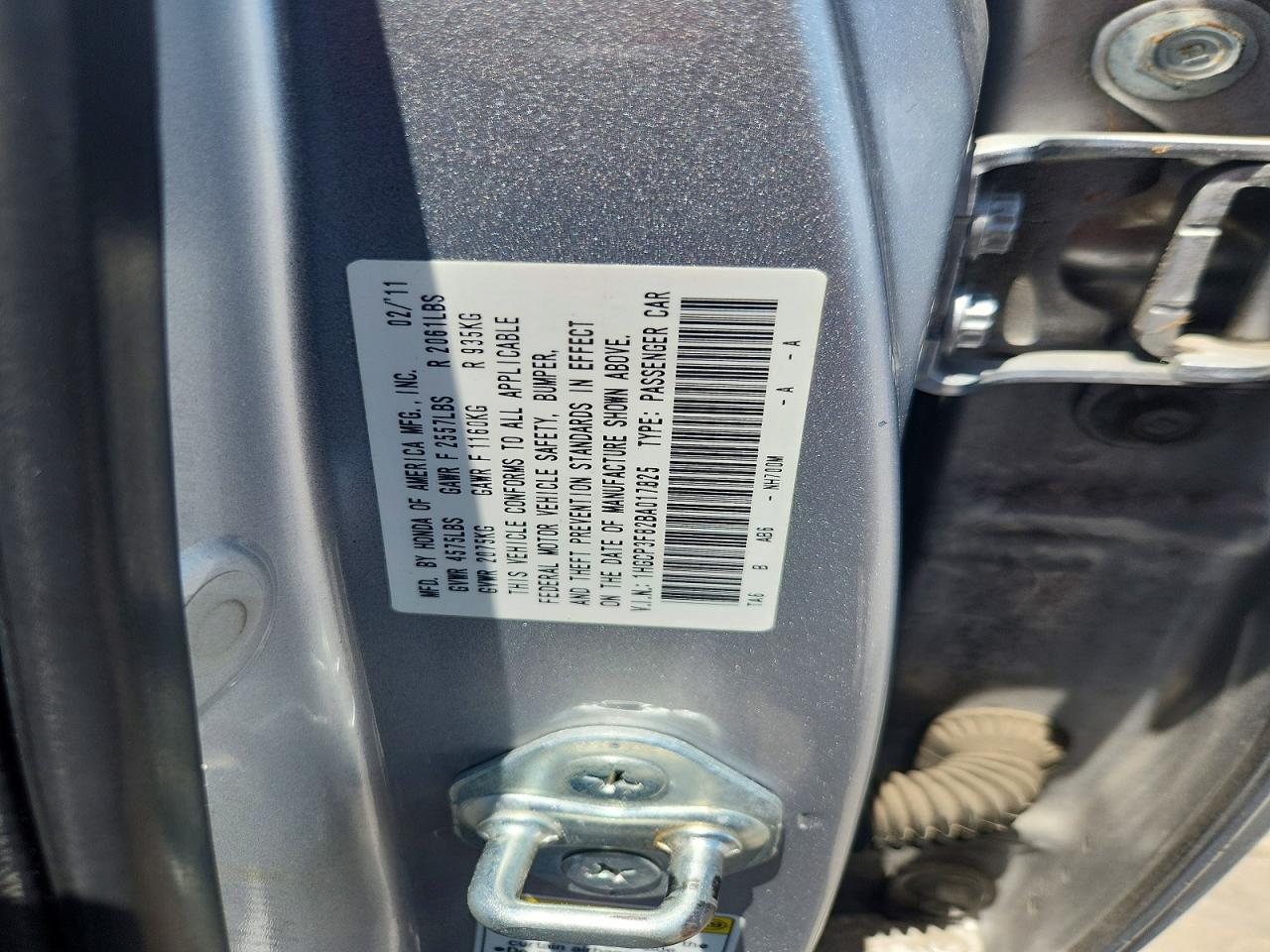 2011 Honda Accord Exl Silver vin: 1HGCP3F82BA017825
