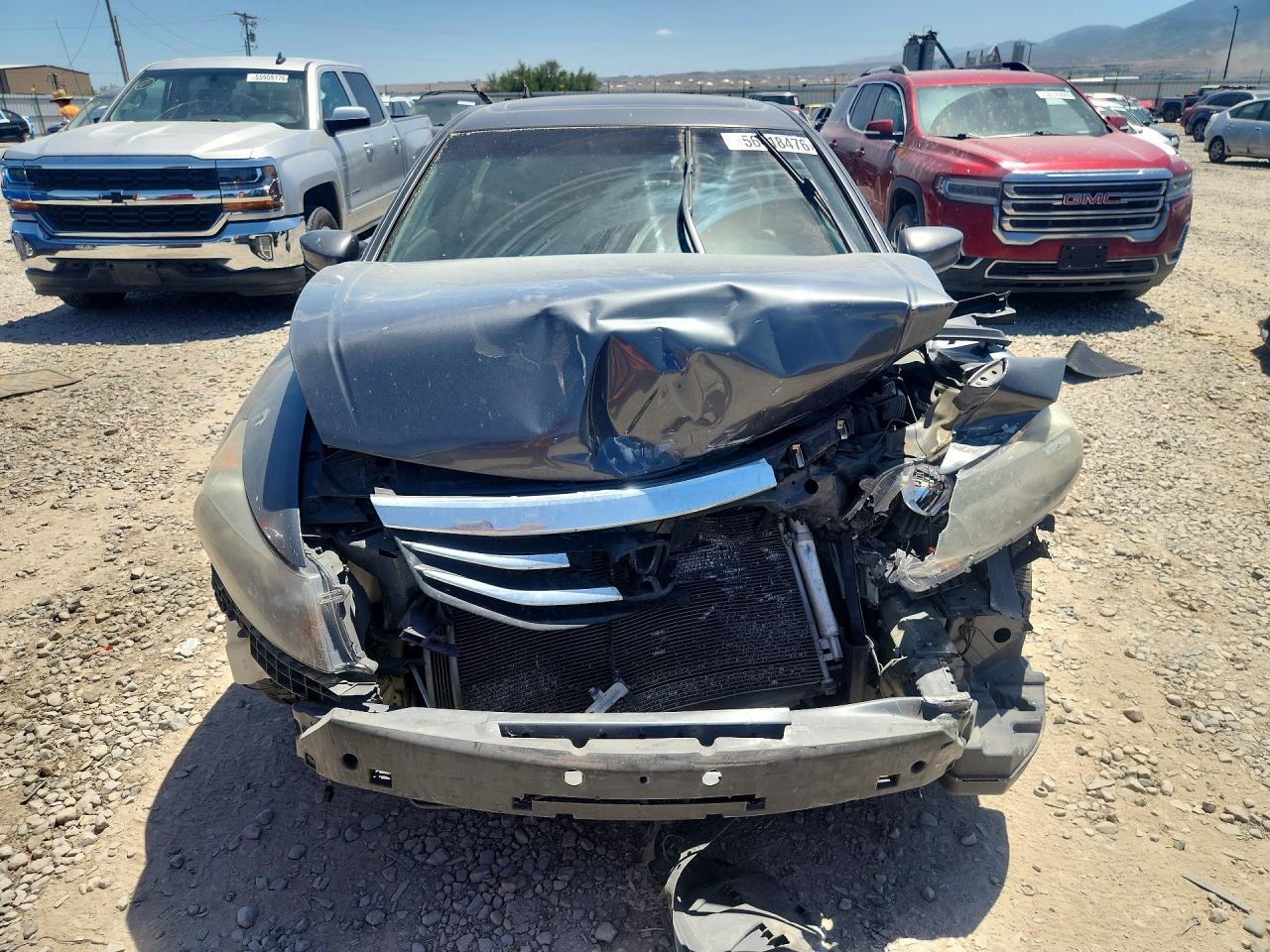 2011 Honda Accord Exl Серый vin: 1HGCP3F82BA020370