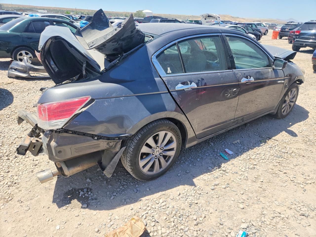 2011 Honda Accord Exl Серый vin: 1HGCP3F82BA020370