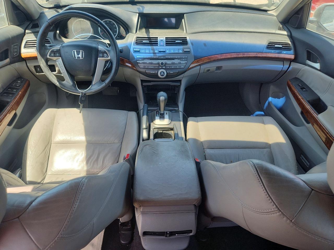 2011 Honda Accord Exl Серый vin: 1HGCP3F82BA020370