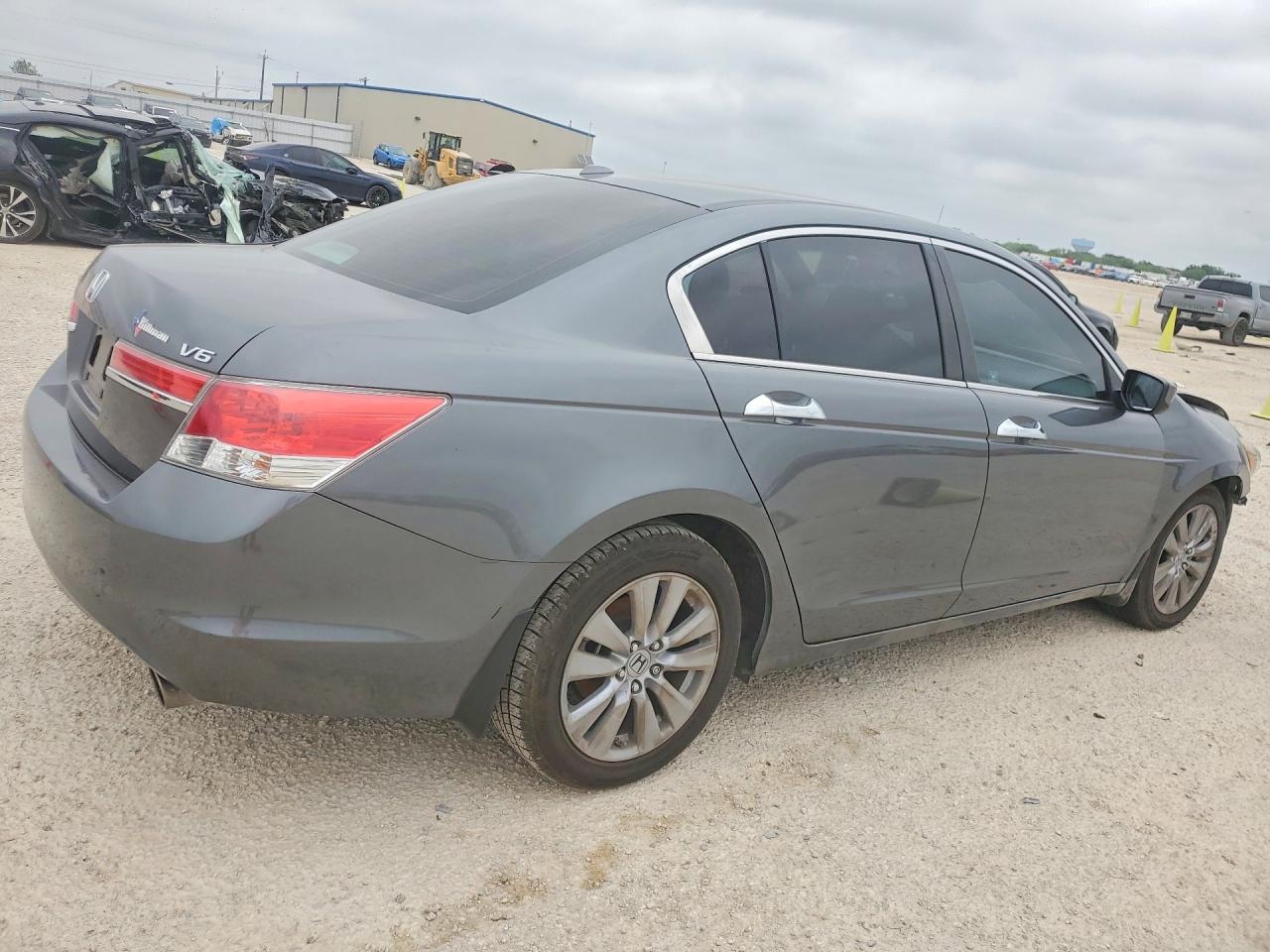 2011 Honda Accord Exl Gray vin: 1HGCP3F82BA022216