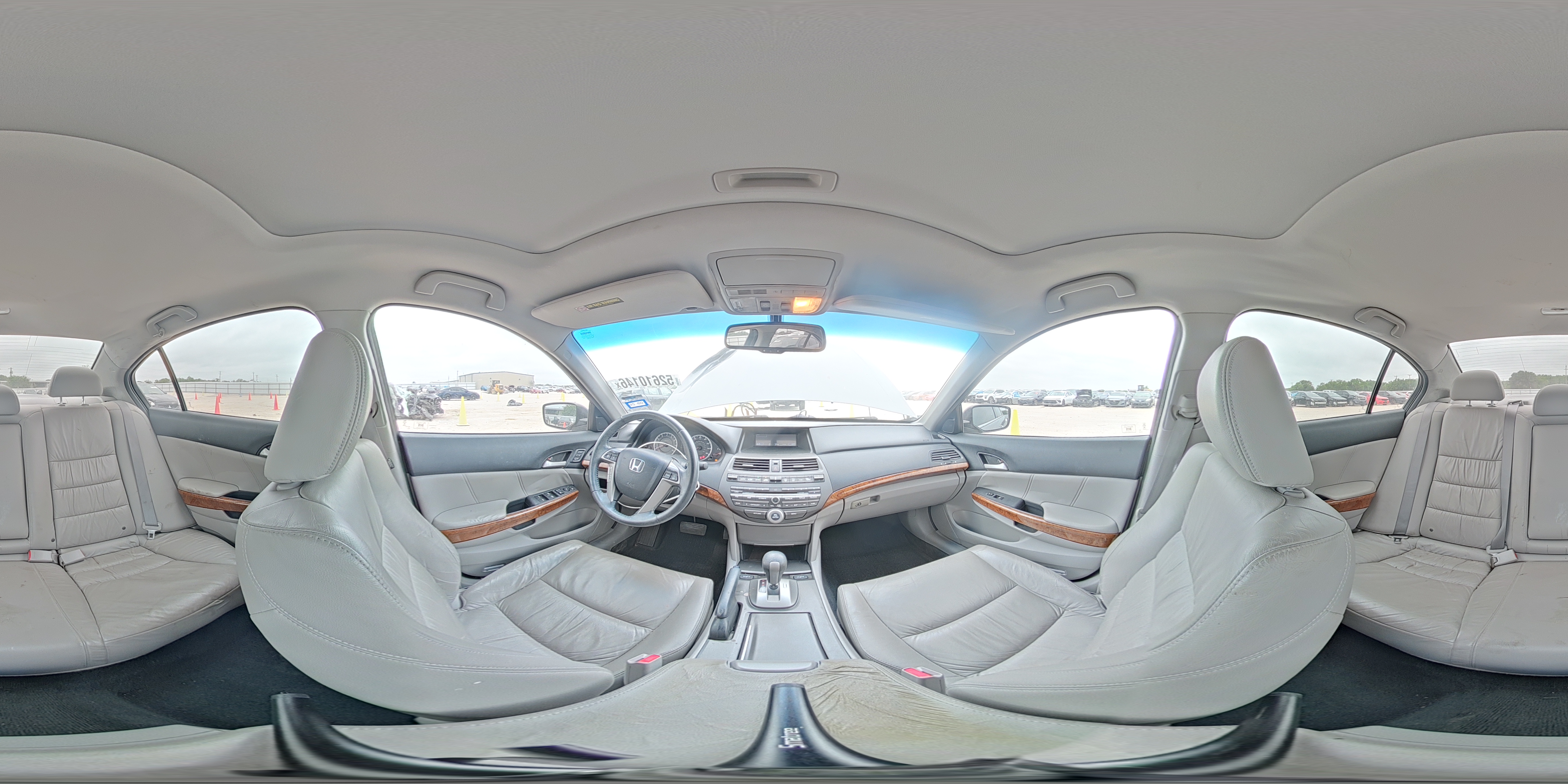 2011 Honda Accord Exl Gray vin: 1HGCP3F82BA022216