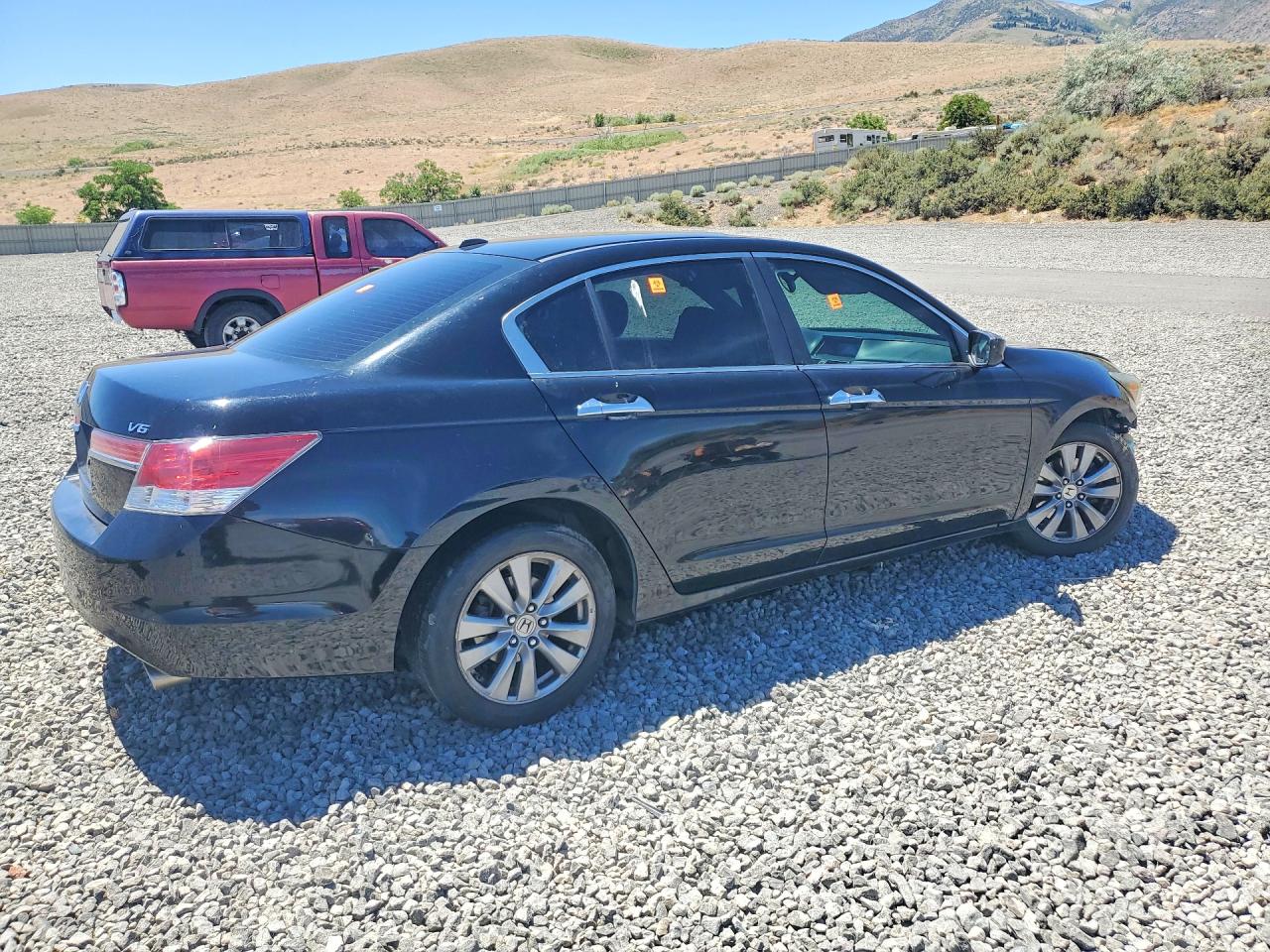 2011 Honda Accord Exl Black vin: 1HGCP3F82BA022457