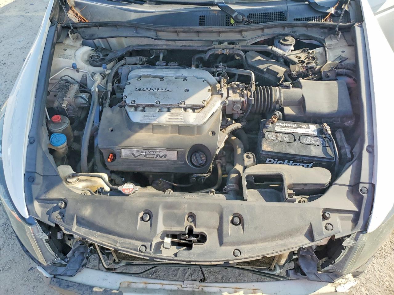 2011 Honda Accord Exl White vin: 1HGCP3F82BA024208