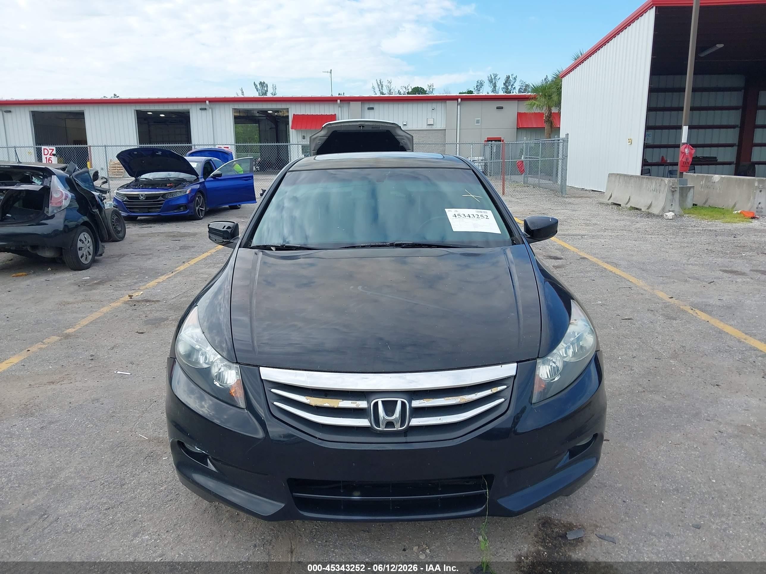 2011 Honda Accord 3.5 Ex-l Black vin: 1HGCP3F82BA029411