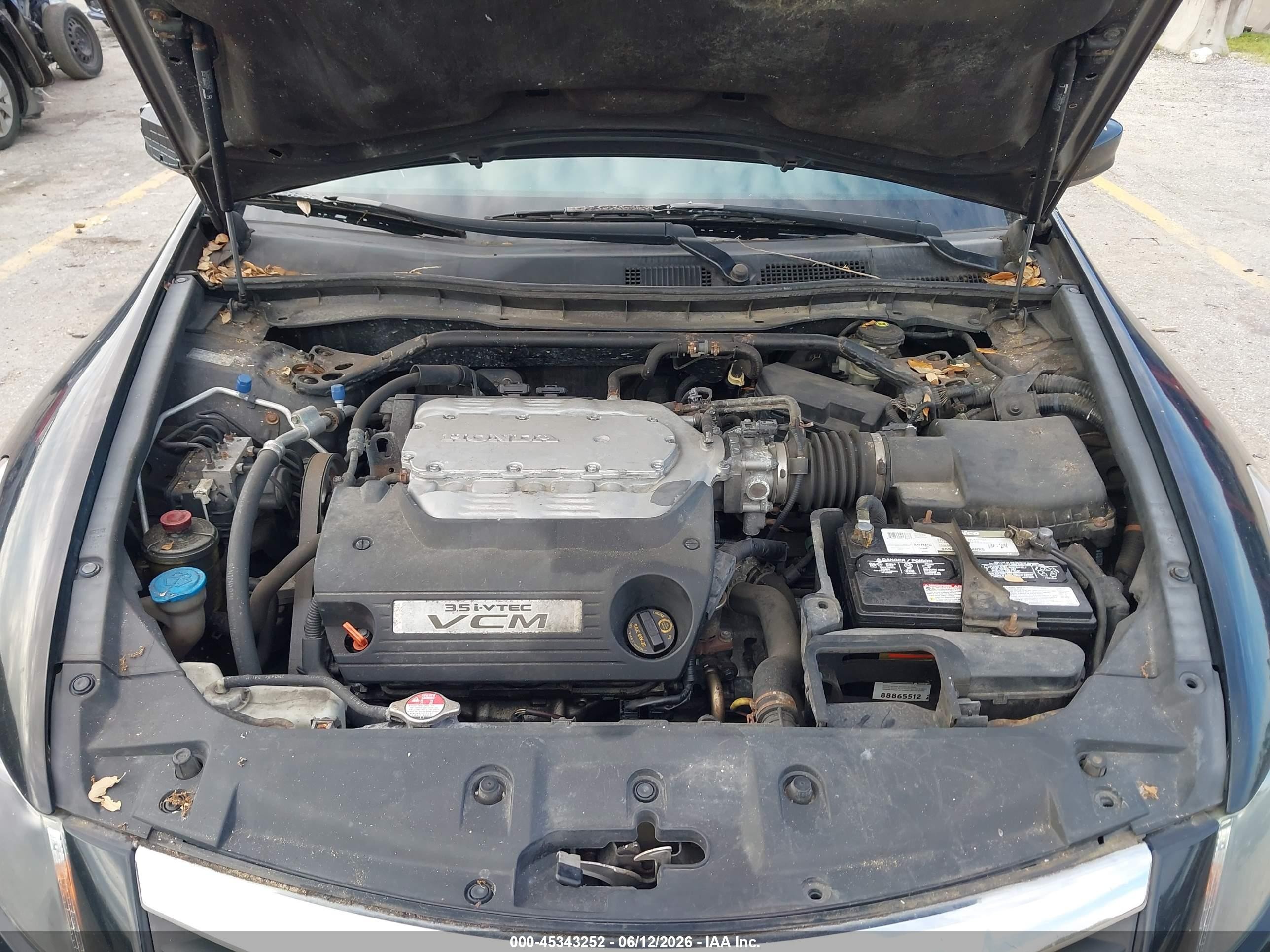 2011 Honda Accord 3.5 Ex-l Black vin: 1HGCP3F82BA029411