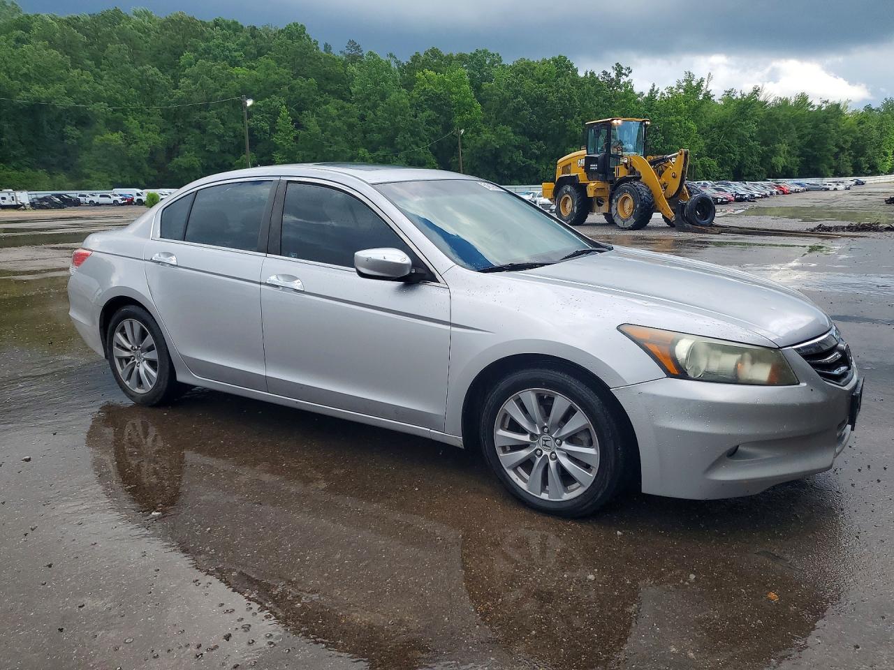 2011 Honda Accord Exl Silver vin: 1HGCP3F82BA030350