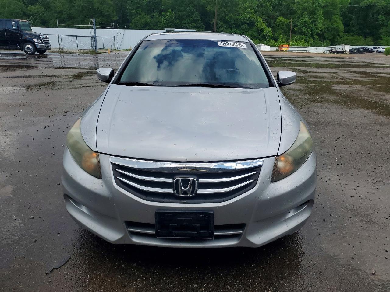 2011 Honda Accord Exl Silver vin: 1HGCP3F82BA030350