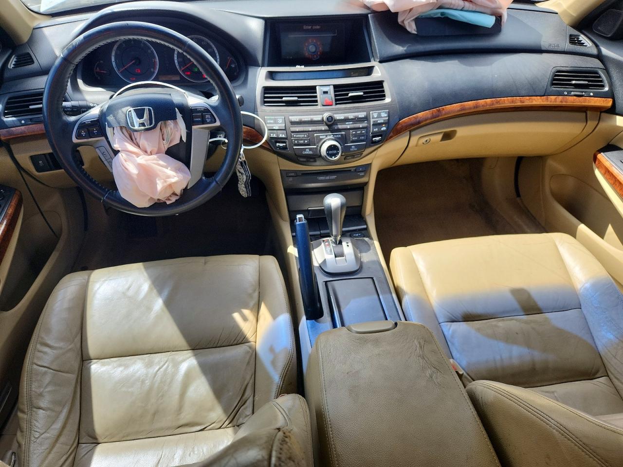 2011 Honda Accord Exl Белый vin: 1HGCP3F82BA031093