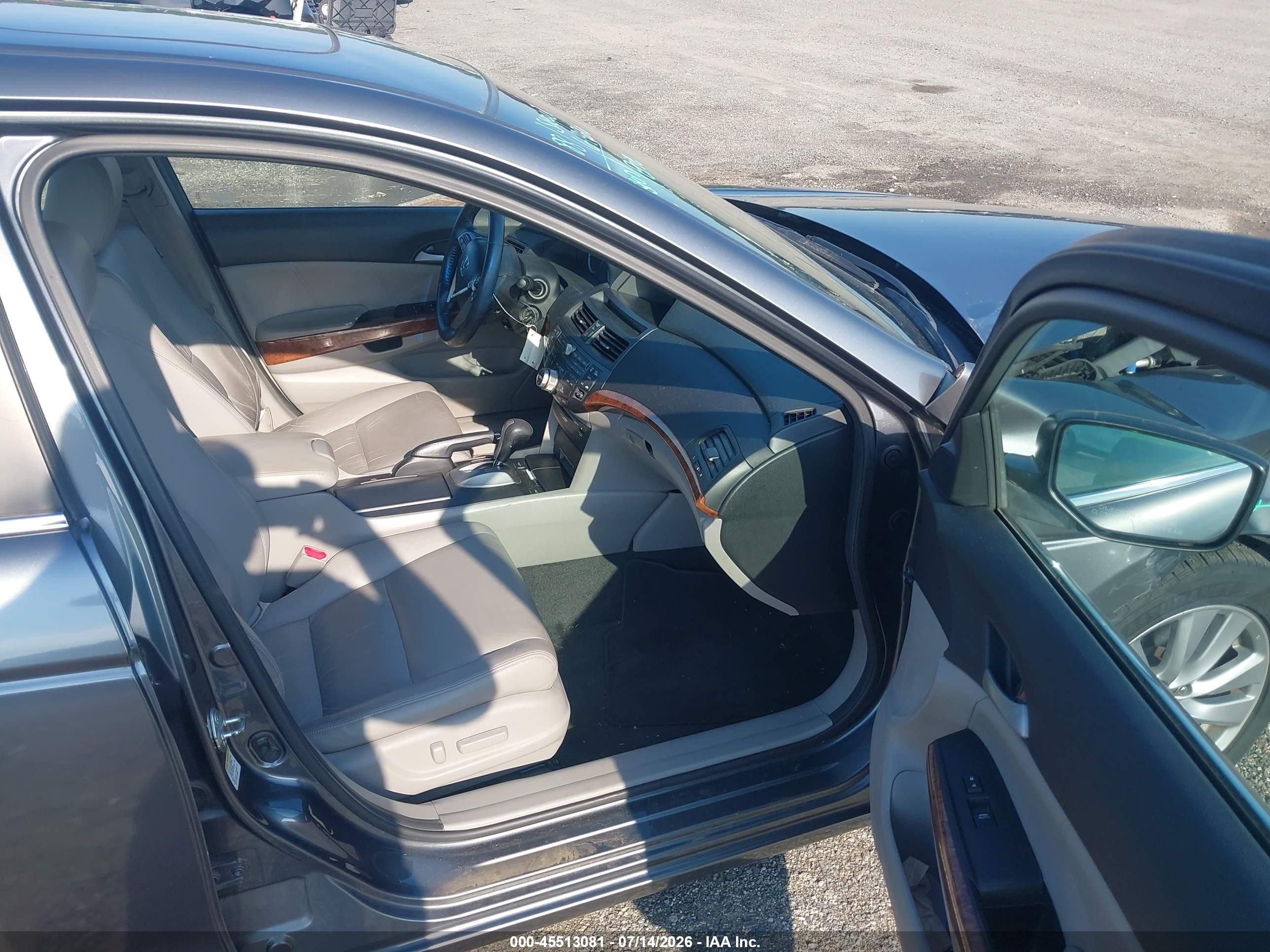 2012 Honda Accord 3.5 Ex-l Gray vin: 1HGCP3F82CA012349